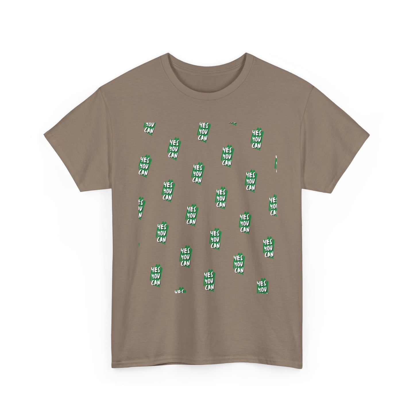 Cactus Pattern Unisex Heavy Cotton Tee - Casual Wear, Gift for Nature Lovers, Summer Fashion, Eco-Friendly Shirt, Relaxed Fit Tee