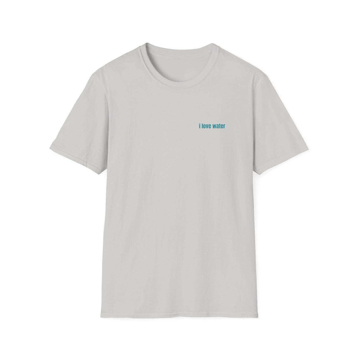 Water Wave Unisex Softstyle T-Shirt | Eco-Friendly, Casual Wear, Gift for Water Lovers, Summer Style, Nature Tees