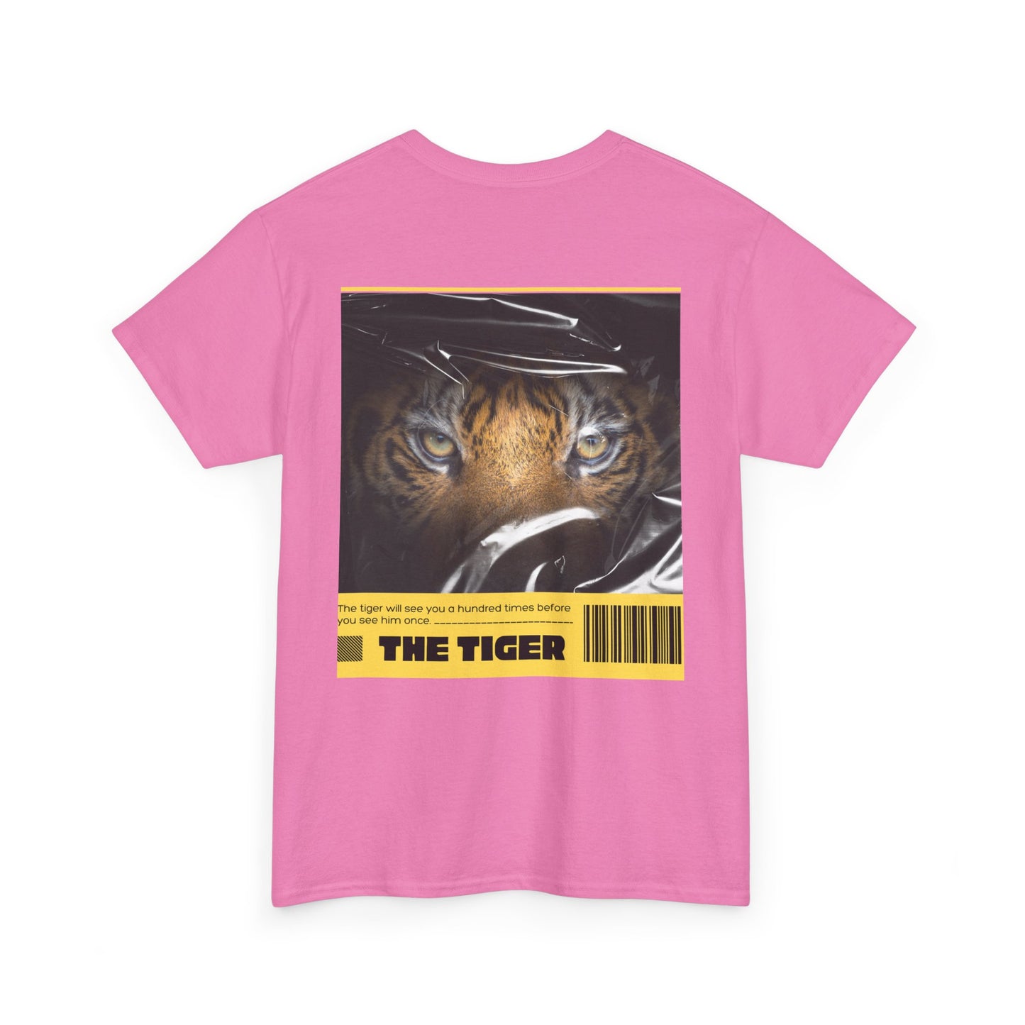 Fierce Tiger Graphic Tee, Unisex Cotton T-Shirt, Animal Lover Shirt, Wildlife Tee, Nature Enthusiast Gift