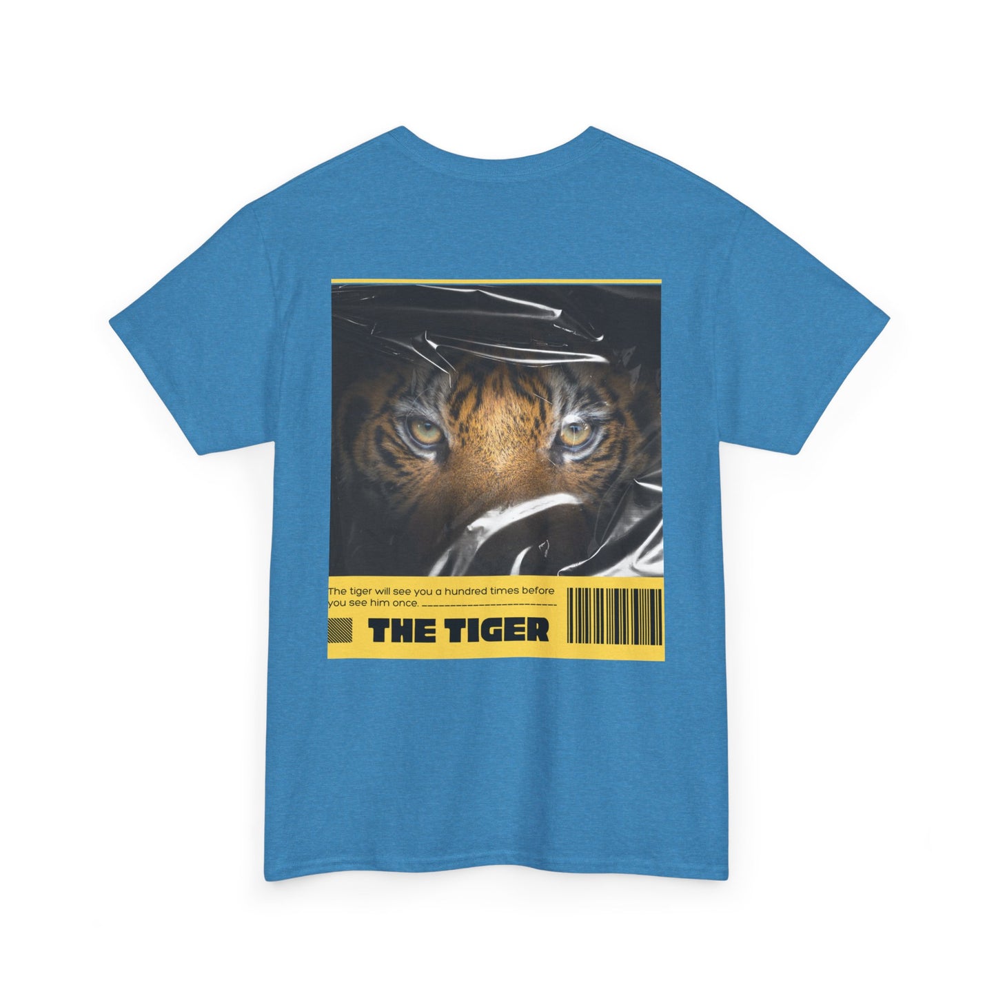 Fierce Tiger Graphic Tee, Unisex Cotton T-Shirt, Animal Lover Shirt, Wildlife Tee, Nature Enthusiast Gift