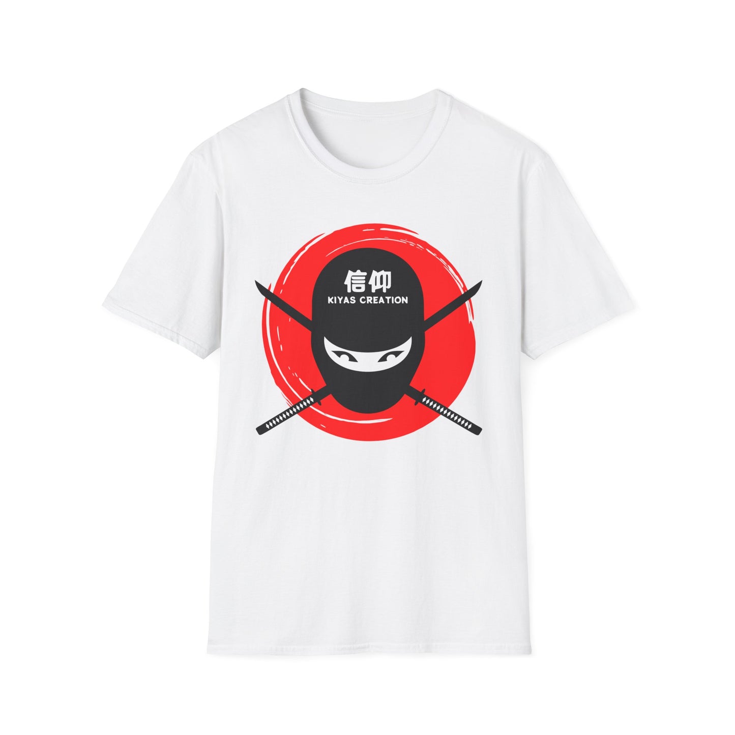 Ninja Inspired Unisex Softstyle T-Shirt, Cool Graphic Tee, Anime Clothing, Gift for Gamers, Casual Streetwear