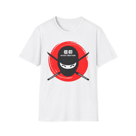 Ninja Inspired Unisex Softstyle T-Shirt, Cool Graphic Tee, Anime Clothing, Gift for Gamers, Casual Streetwear
