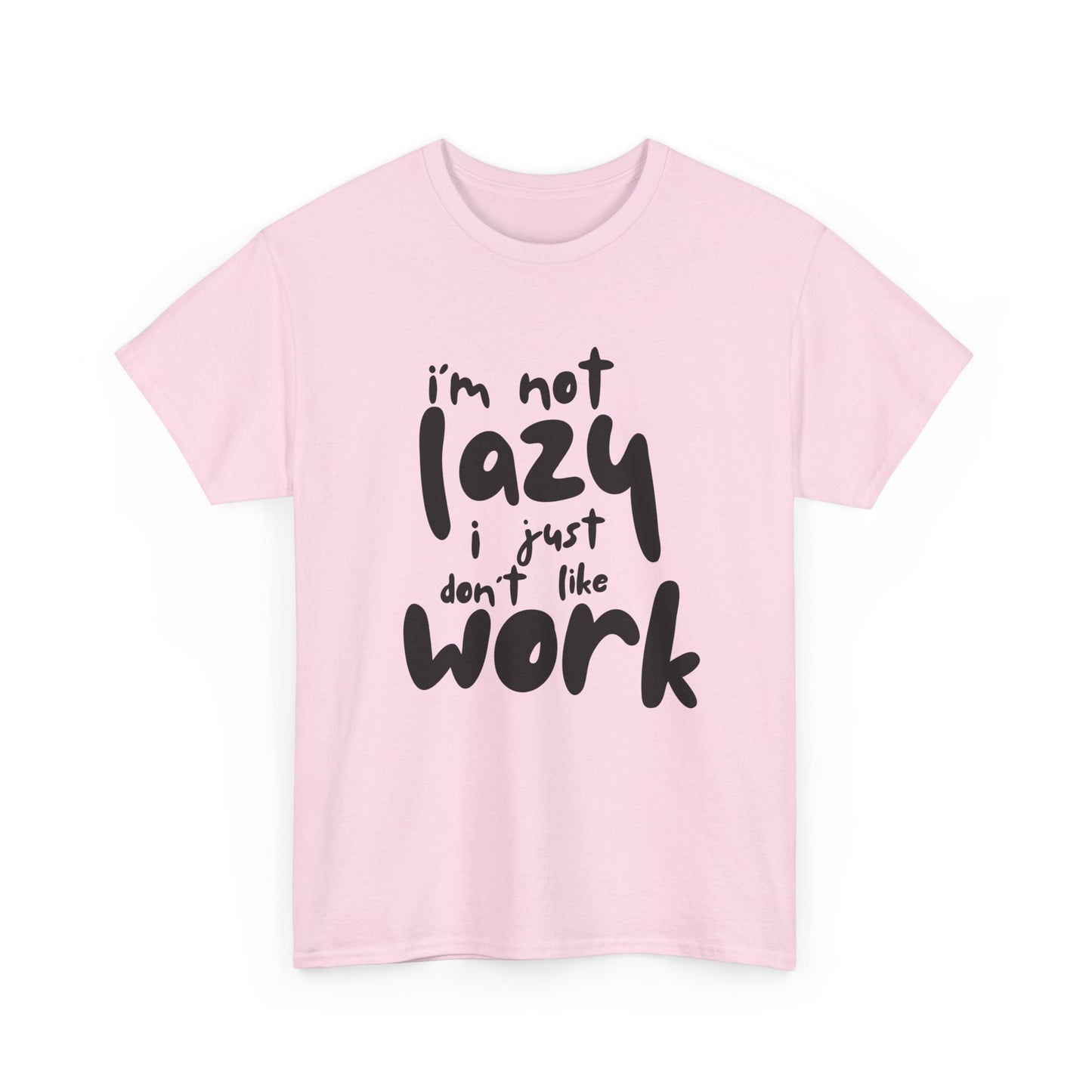 Lazy Humor Unisex Cotton Tee – Perfect for Casual Wear, Gifts, Lazy Days, and Everyday Laughs, Fun Quotes T-shirt, Relaxed Style Tee