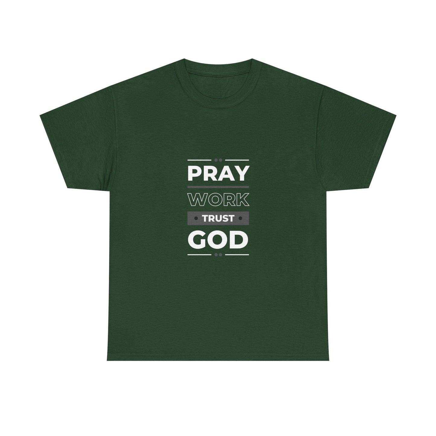 Inspirational Unisex Heavy Cotton Tee - Perfect for Faith, Motivation, Casual Wear, Gifts, Spirituality