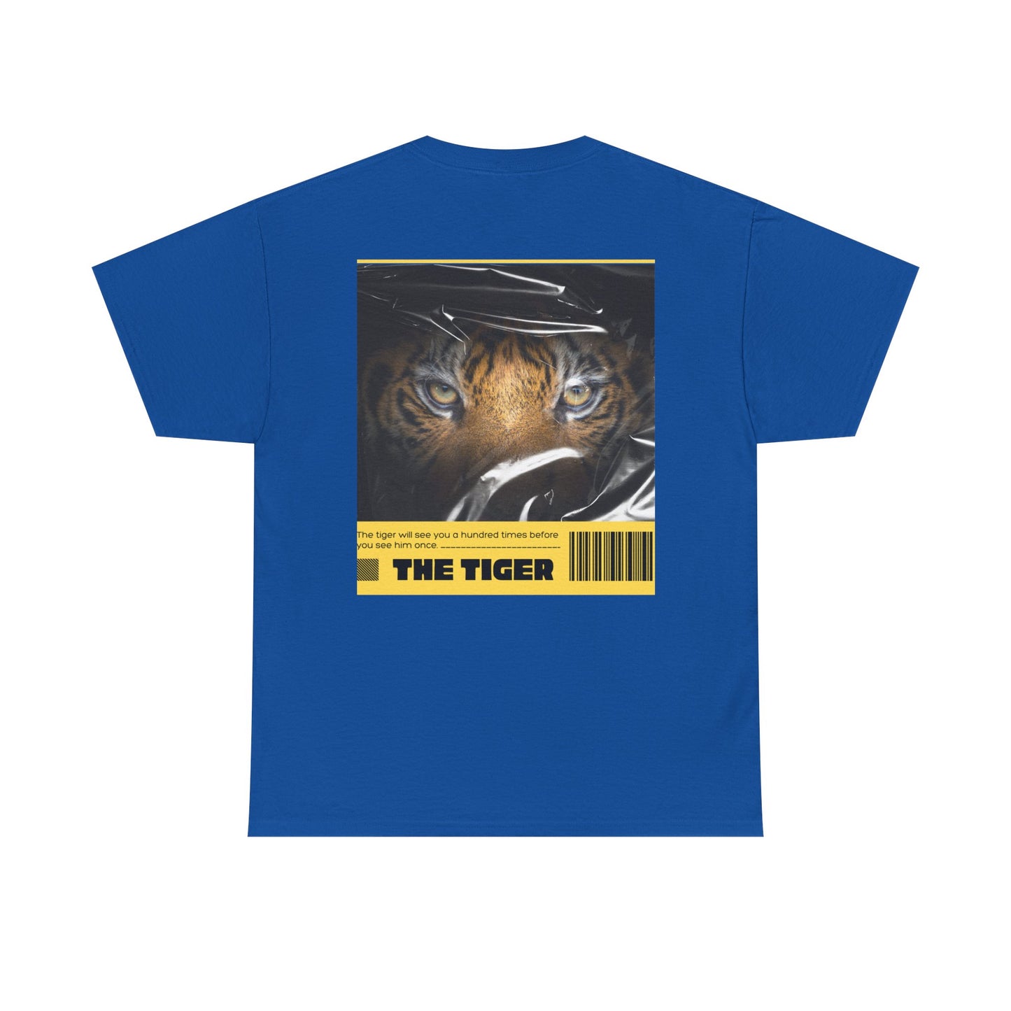 Fierce Tiger Graphic Tee, Unisex Cotton T-Shirt, Animal Lover Shirt, Wildlife Tee, Nature Enthusiast Gift