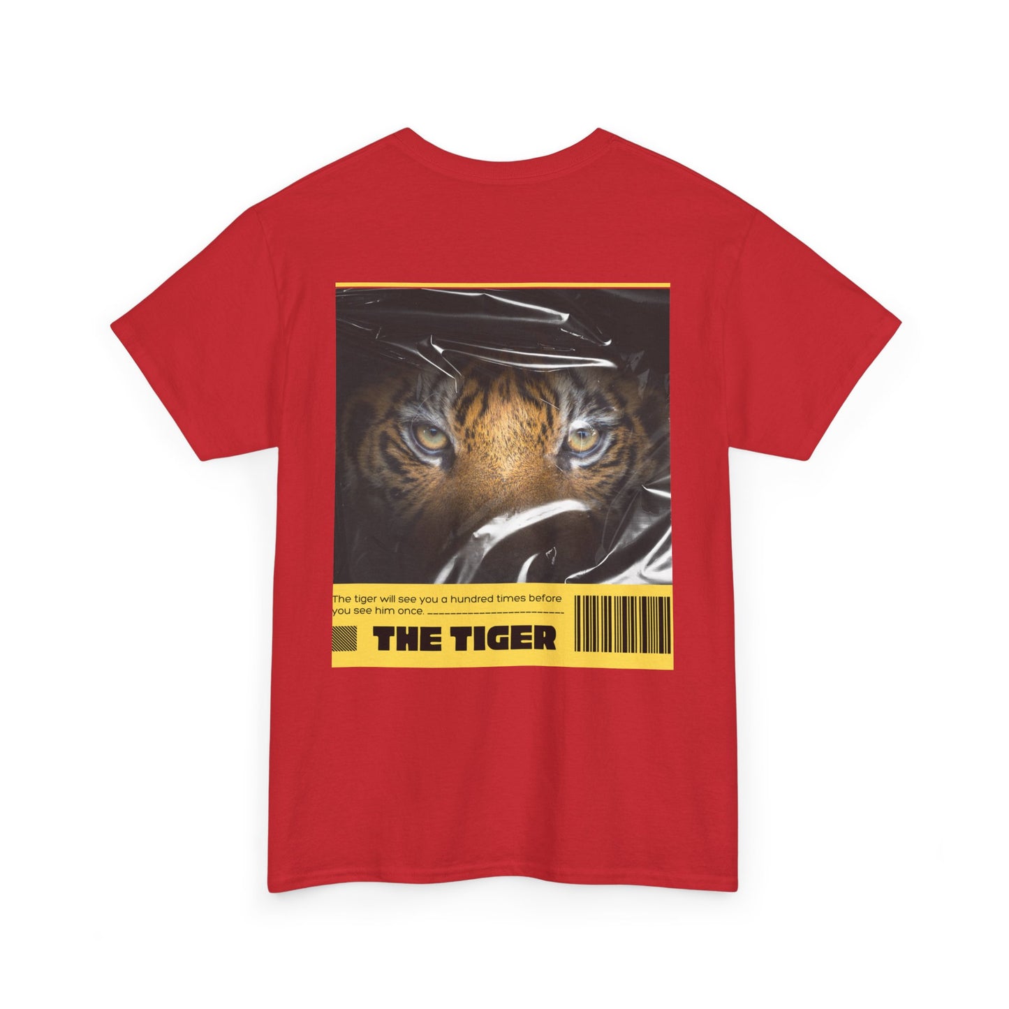 Fierce Tiger Graphic Tee, Unisex Cotton T-Shirt, Animal Lover Shirt, Wildlife Tee, Nature Enthusiast Gift