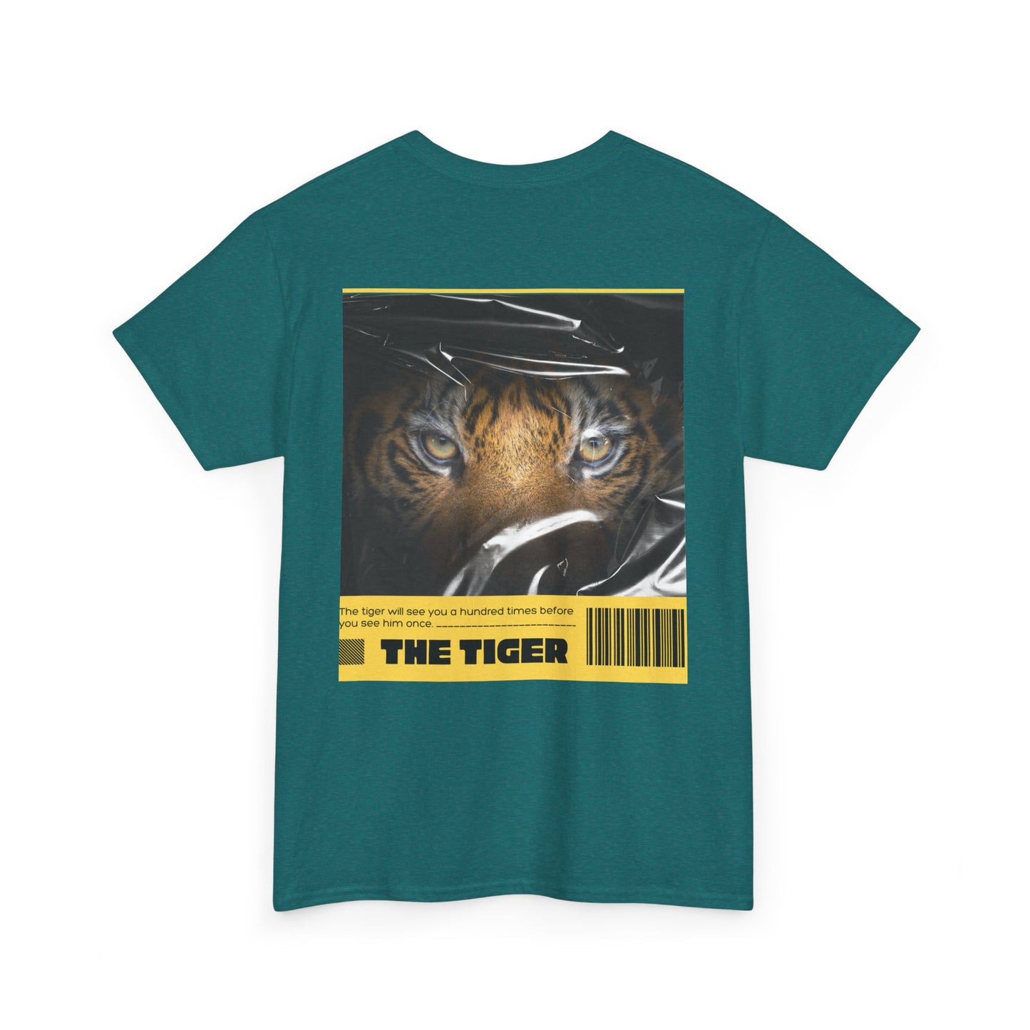 Fierce Tiger Graphic Tee, Unisex Cotton T-Shirt, Animal Lover Shirt, Wildlife Tee, Nature Enthusiast Gift