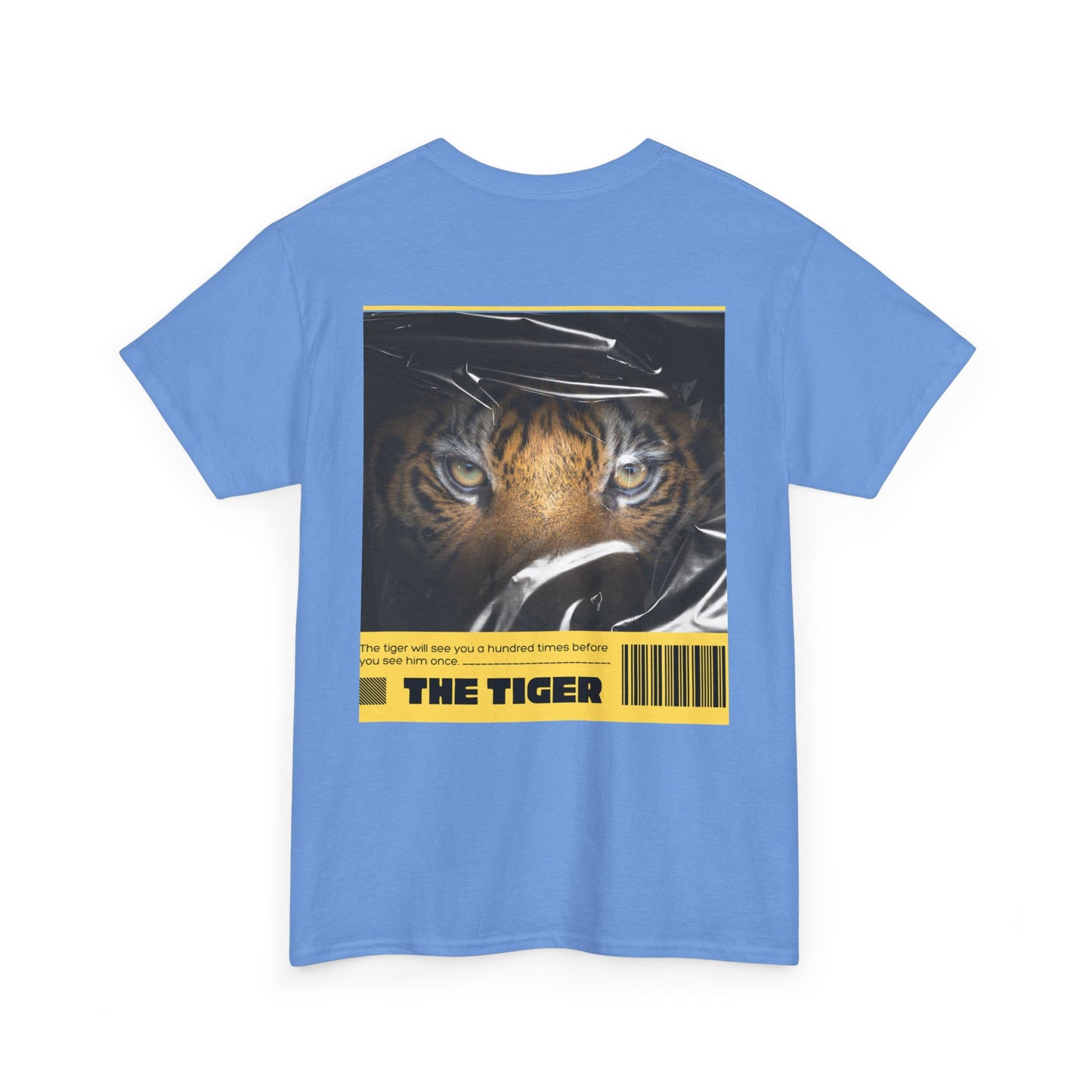 Fierce Tiger Graphic Tee, Unisex Cotton T-Shirt, Animal Lover Shirt, Wildlife Tee, Nature Enthusiast Gift
