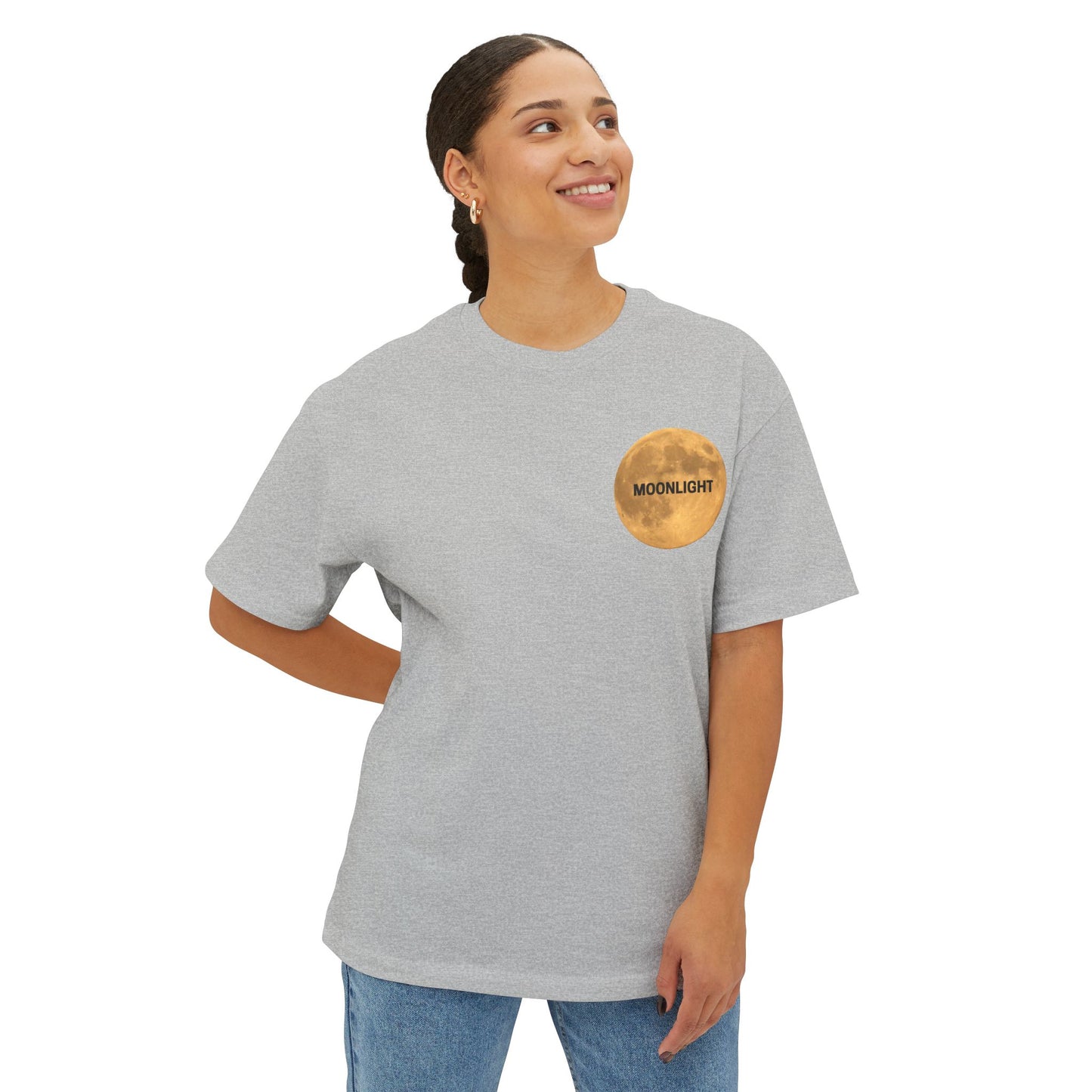 Unisex Oversized Boxy Tee with Inspirational Messages - Perfect for Casual Wear, Gifts, and Self-Expression