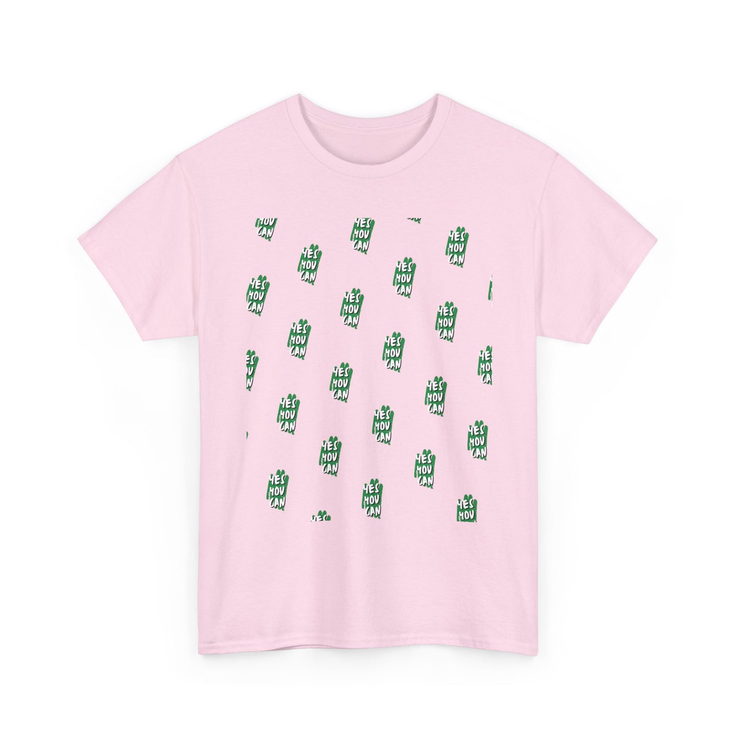 Cactus Pattern Unisex Heavy Cotton Tee - Casual Wear, Gift for Nature Lovers, Summer Fashion, Eco-Friendly Shirt, Relaxed Fit Tee