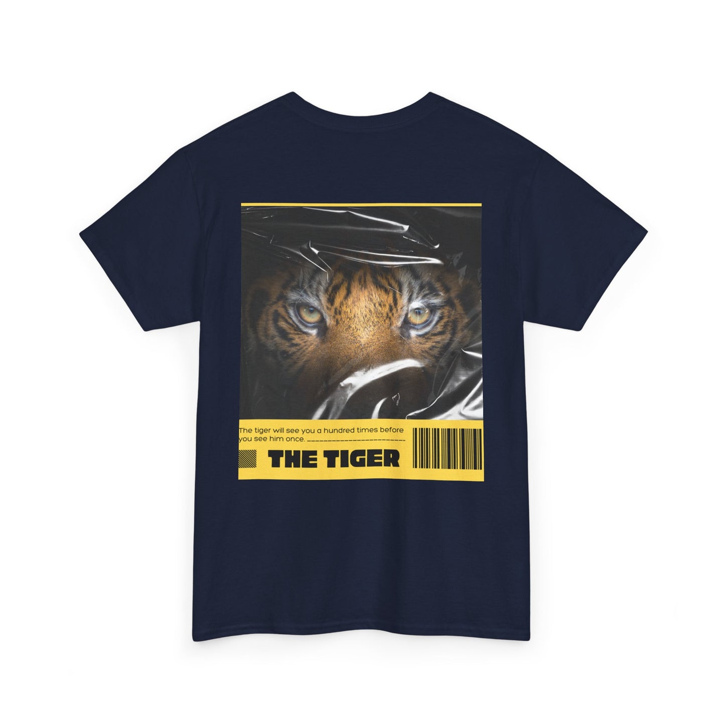 Fierce Tiger Graphic Tee, Unisex Cotton T-Shirt, Animal Lover Shirt, Wildlife Tee, Nature Enthusiast Gift