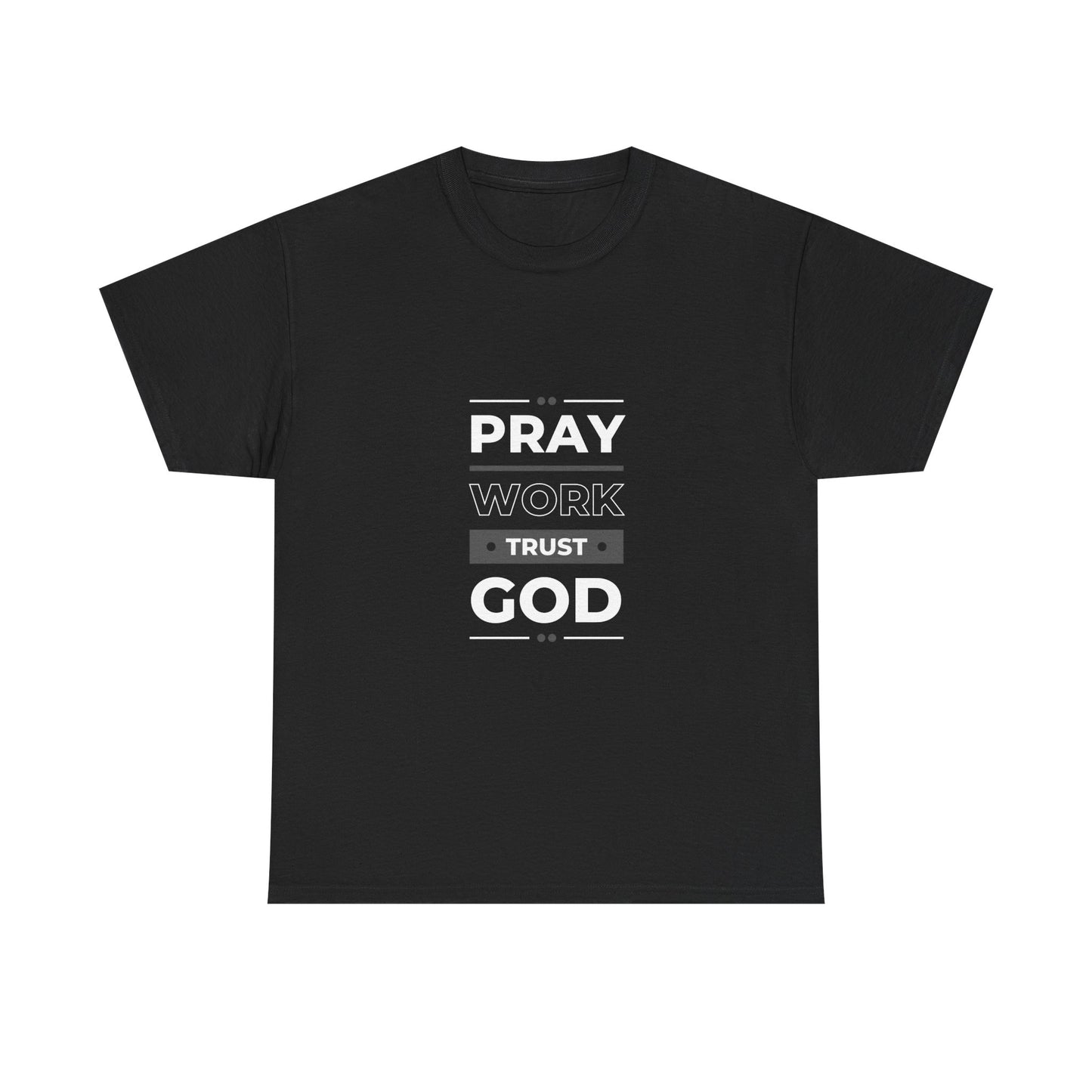Inspirational Unisex Heavy Cotton Tee - Perfect for Faith, Motivation, Casual Wear, Gifts, Spirituality