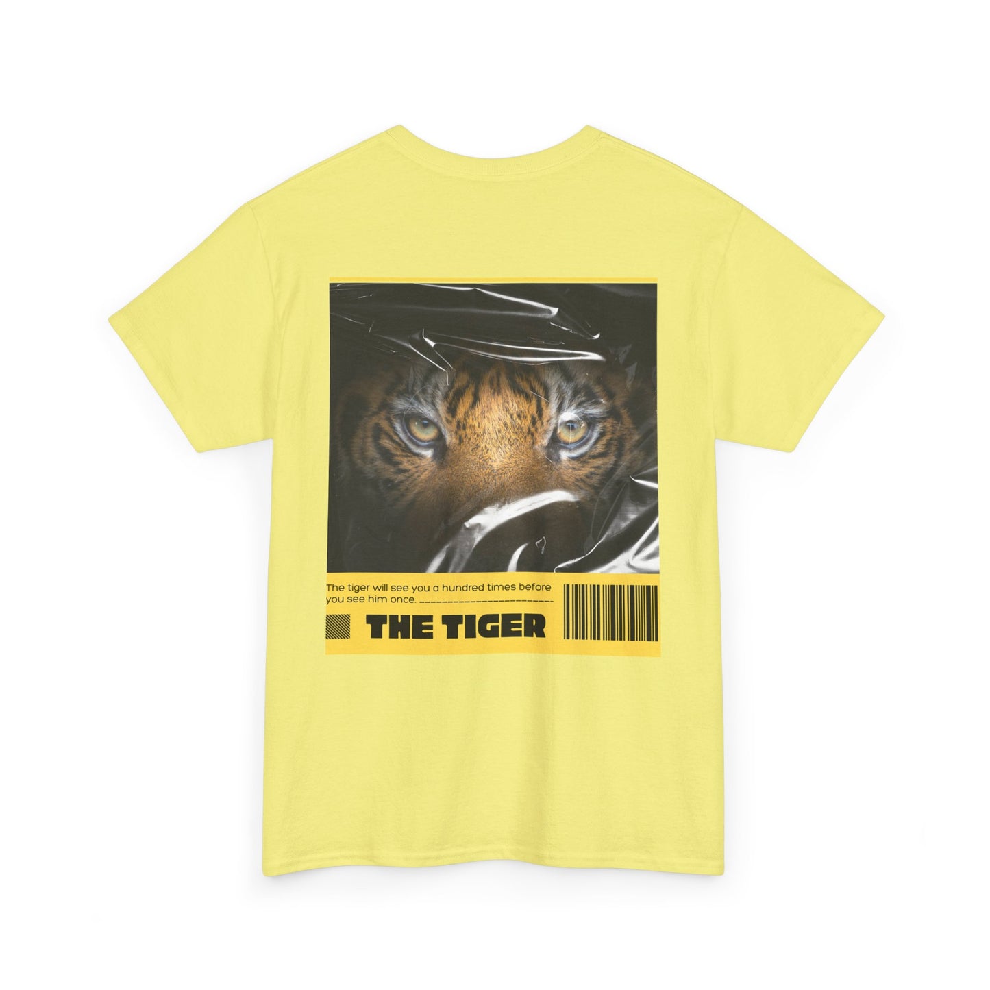 Fierce Tiger Graphic Tee, Unisex Cotton T-Shirt, Animal Lover Shirt, Wildlife Tee, Nature Enthusiast Gift
