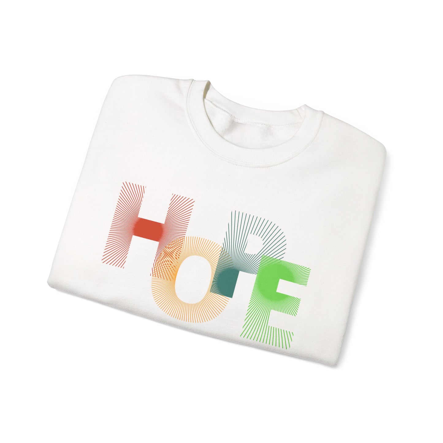 Unisex Hope Sweatshirt, Cozy Crewneck, Gift for Her/Him, Inspirational Apparel, Perfect for Spring