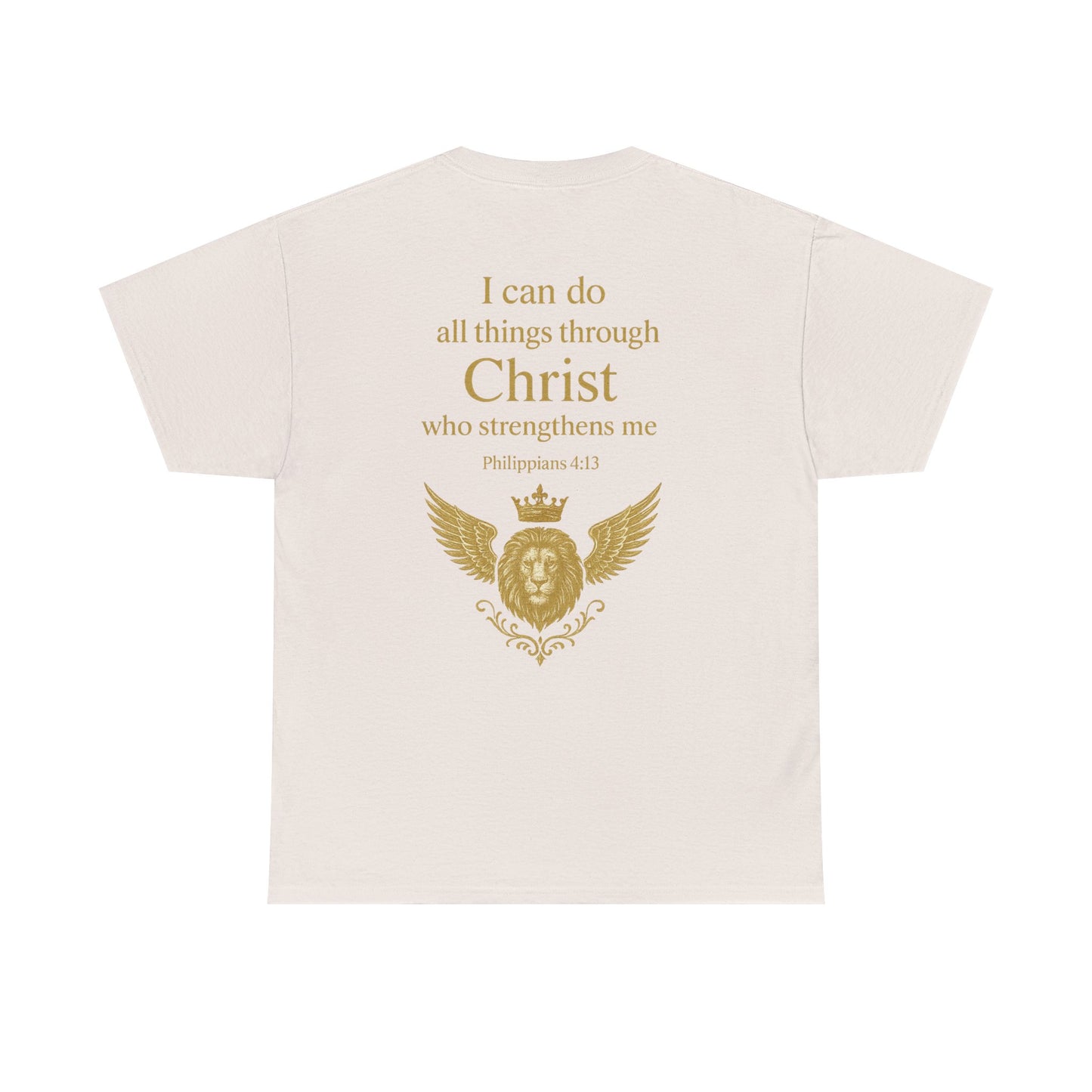 Inspirational Unisex T-Shirt - Spiritual Strength, Faith Apparel, Bible Verse Tee, Motivational Gift, Christian Wear
