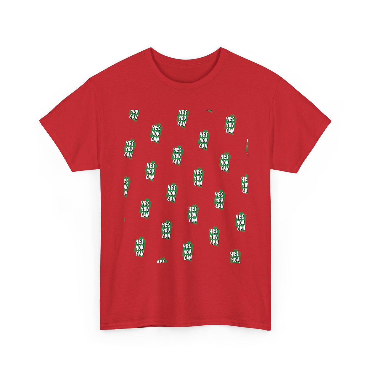 Cactus Pattern Unisex Heavy Cotton Tee - Casual Wear, Gift for Nature Lovers, Summer Fashion, Eco-Friendly Shirt, Relaxed Fit Tee