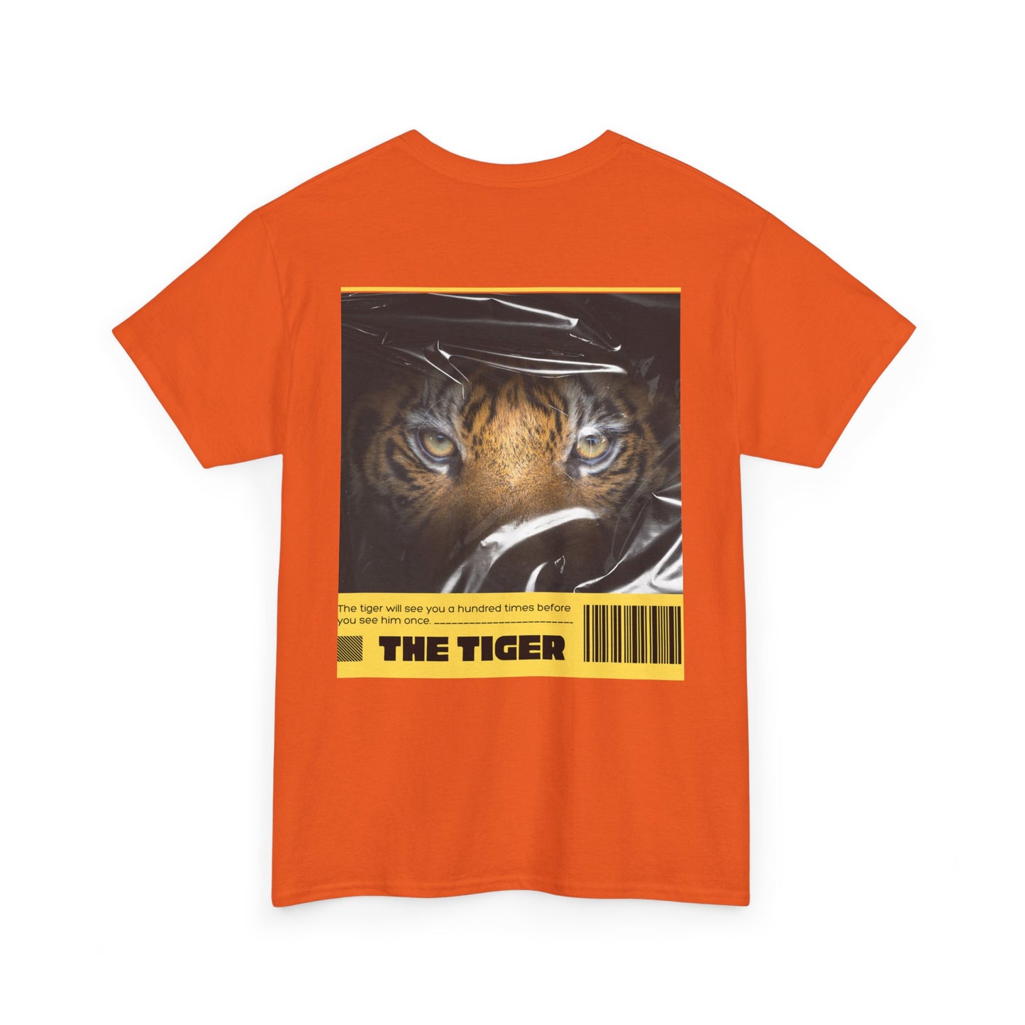Fierce Tiger Graphic Tee, Unisex Cotton T-Shirt, Animal Lover Shirt, Wildlife Tee, Nature Enthusiast Gift