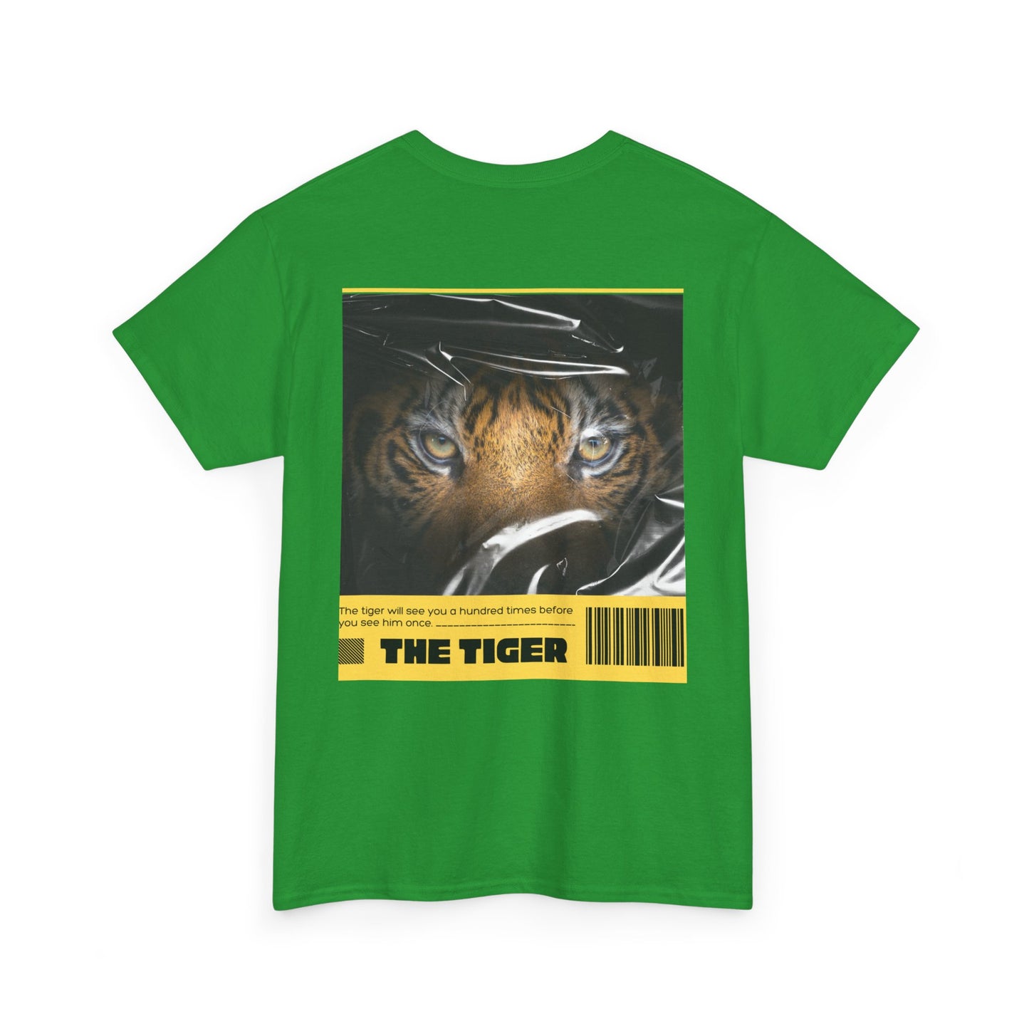 Fierce Tiger Graphic Tee, Unisex Cotton T-Shirt, Animal Lover Shirt, Wildlife Tee, Nature Enthusiast Gift