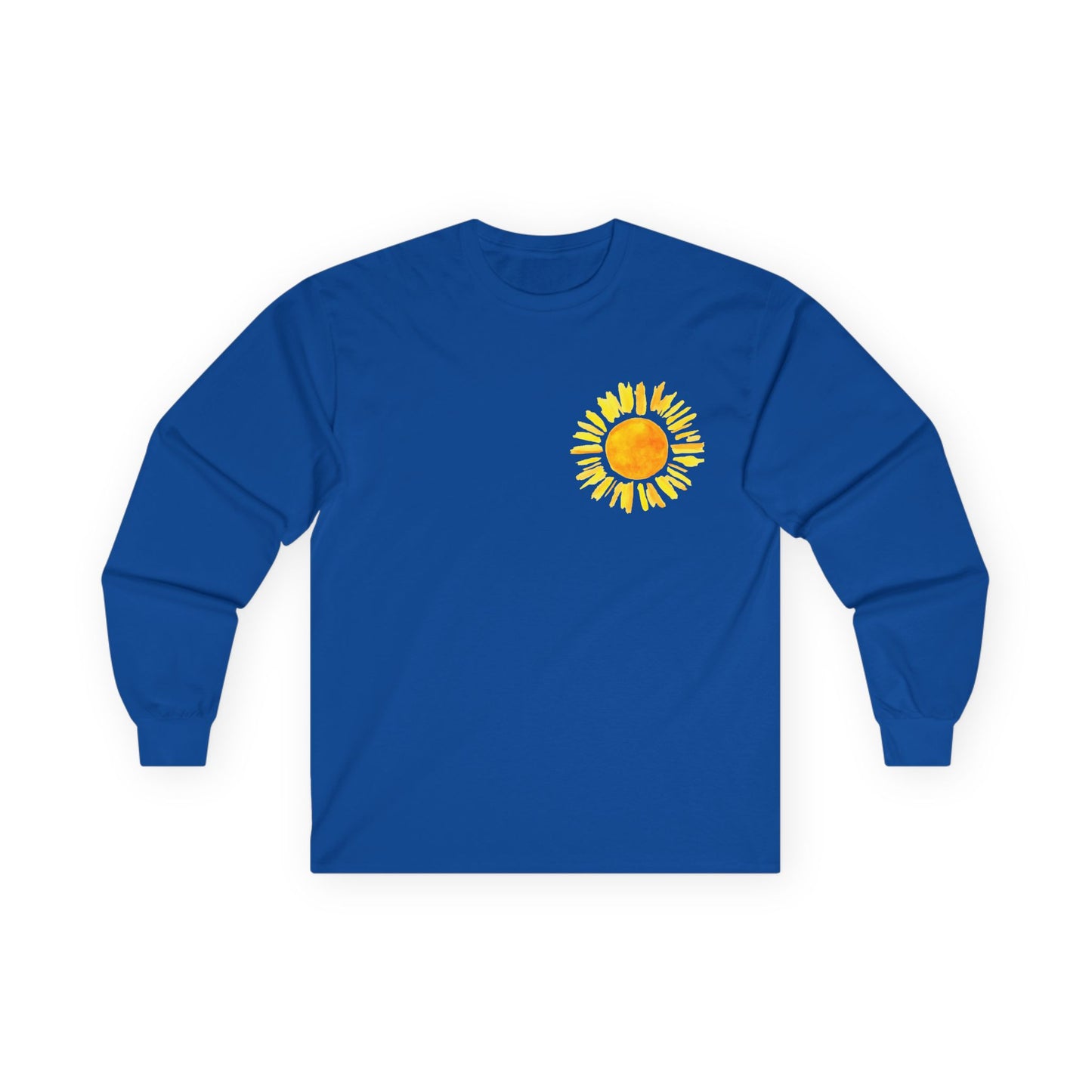 Sunrise Flamingo Long Sleeve Tee, Vacation Shirt, Casual Outfit, Summer Apparel, Gift for Beach Lovers, Graphic Tee, Relaxed Fit