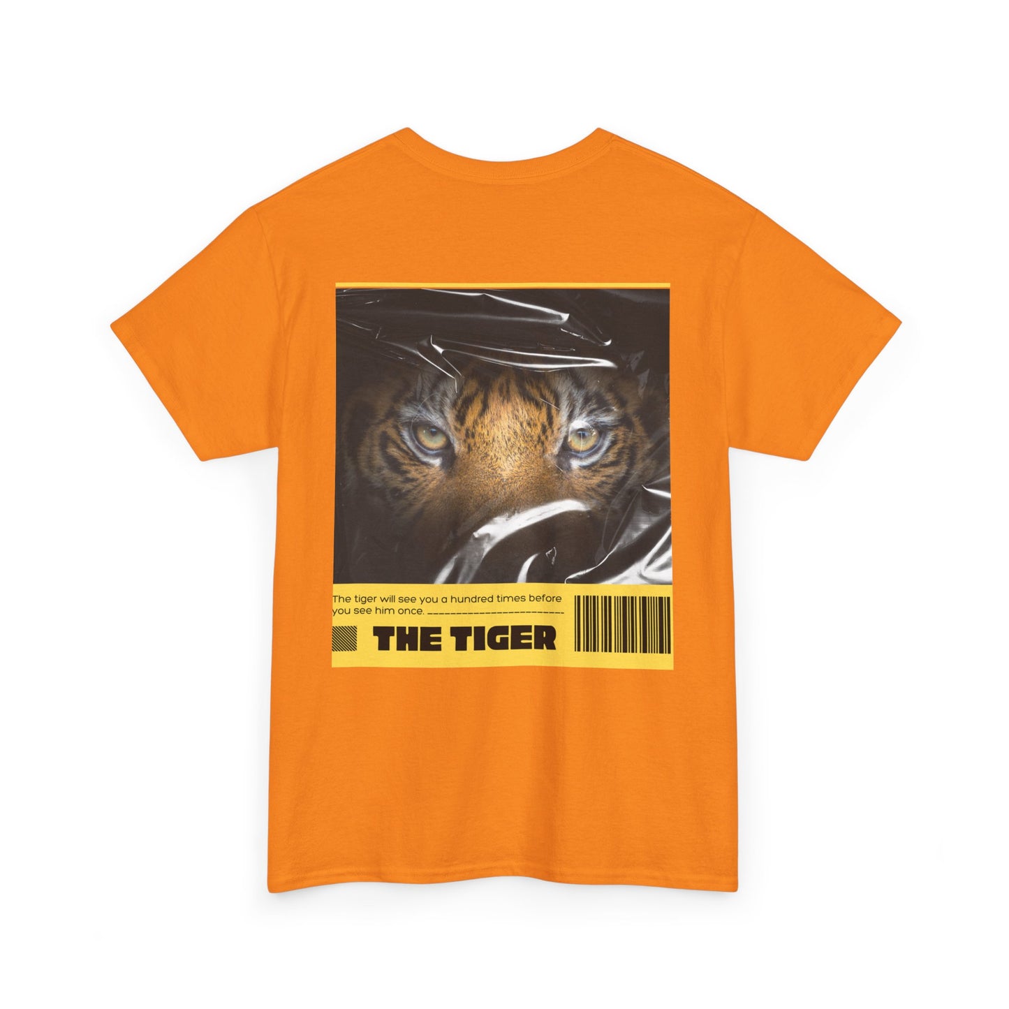 Fierce Tiger Graphic Tee, Unisex Cotton T-Shirt, Animal Lover Shirt, Wildlife Tee, Nature Enthusiast Gift