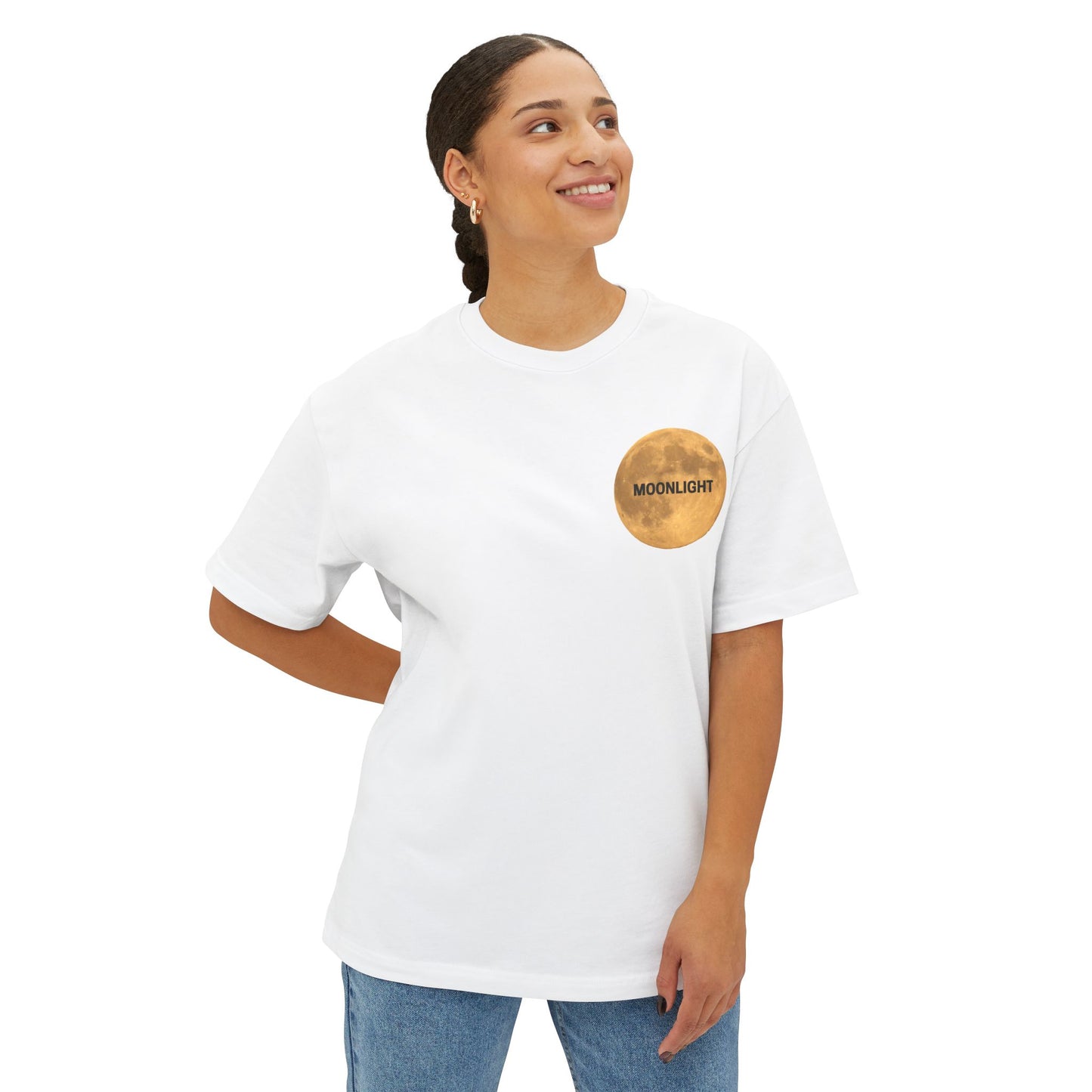 Unisex Oversized Boxy Tee with Inspirational Messages - Perfect for Casual Wear, Gifts, and Self-Expression