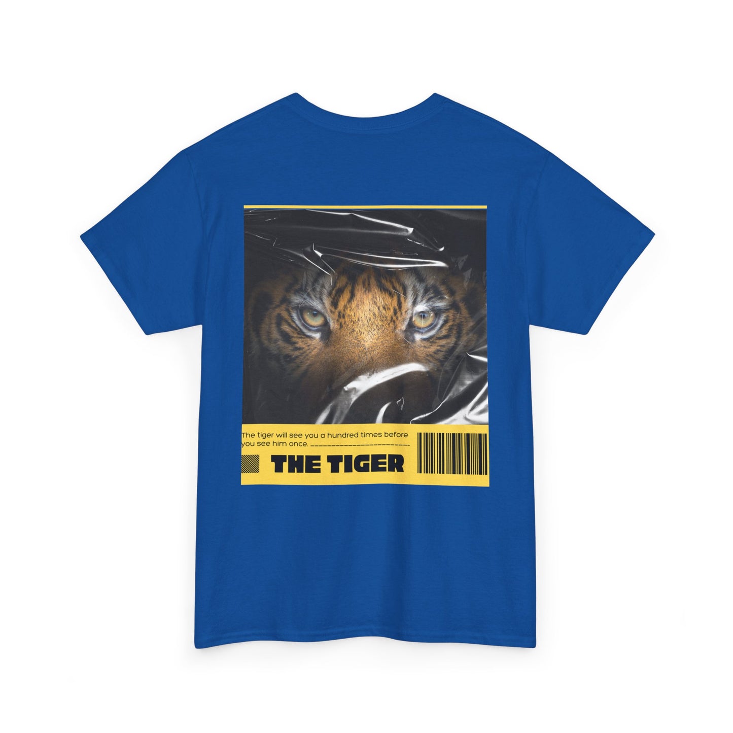 Fierce Tiger Graphic Tee, Unisex Cotton T-Shirt, Animal Lover Shirt, Wildlife Tee, Nature Enthusiast Gift