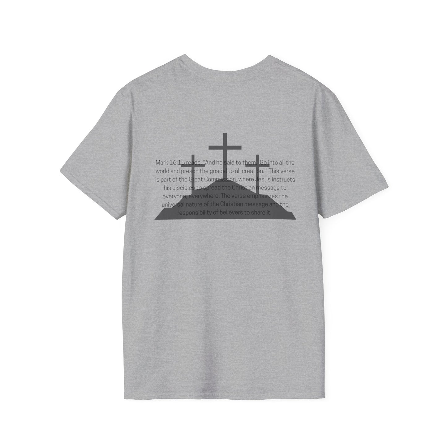 Spiritual Graphic Tee - Faith-Inspired Unisex Softstyle T-Shirt, Religious Apparel, Christian Gift, Inspirational Clothing, Church [...]