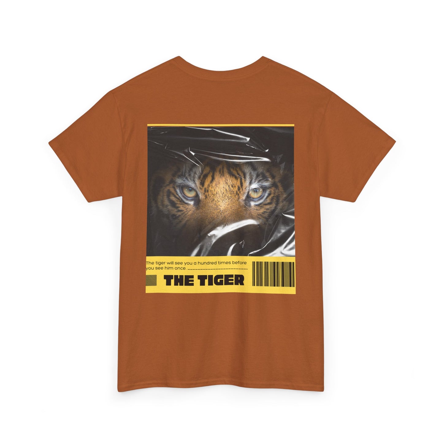 Fierce Tiger Graphic Tee, Unisex Cotton T-Shirt, Animal Lover Shirt, Wildlife Tee, Nature Enthusiast Gift