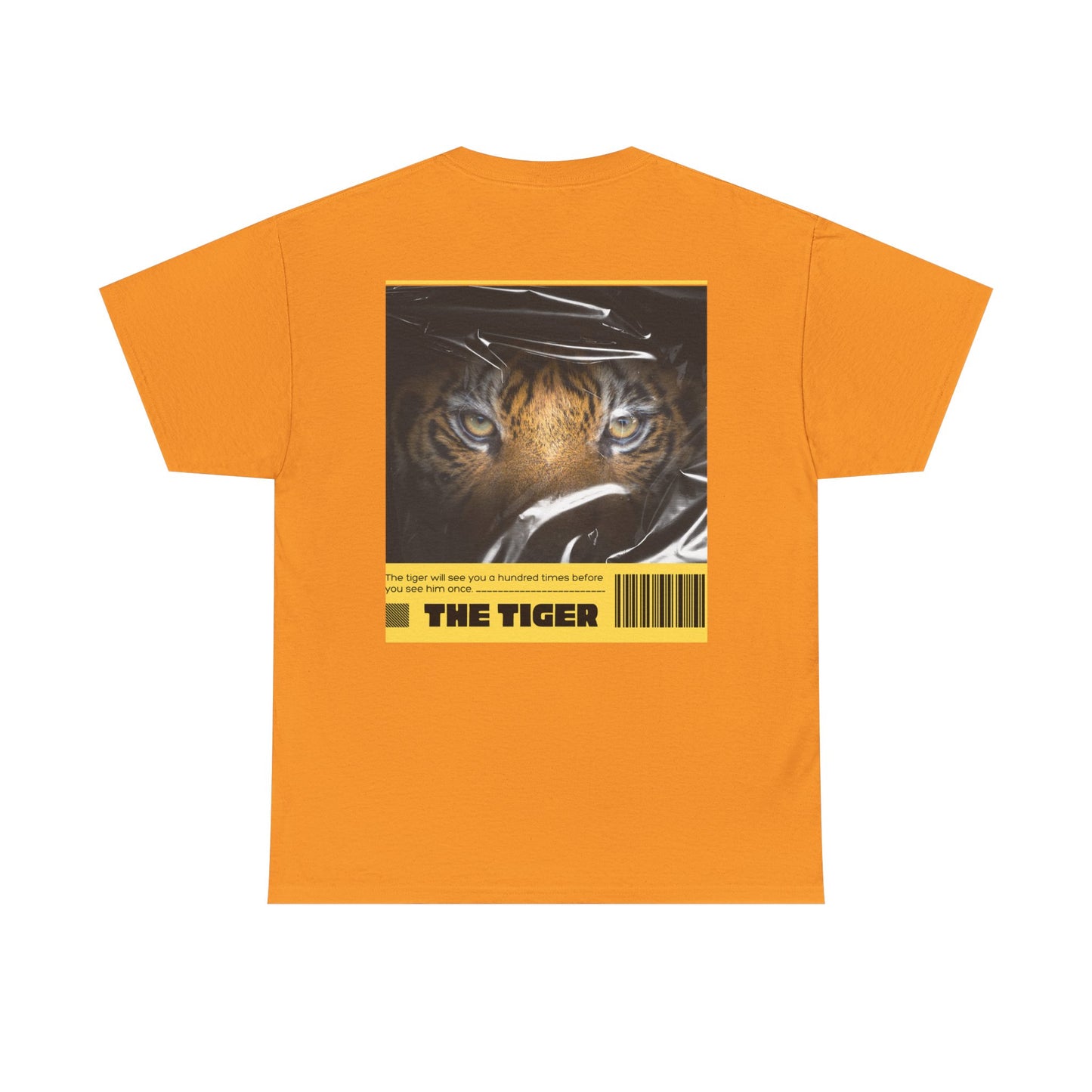 Fierce Tiger Graphic Tee, Unisex Cotton T-Shirt, Animal Lover Shirt, Wildlife Tee, Nature Enthusiast Gift