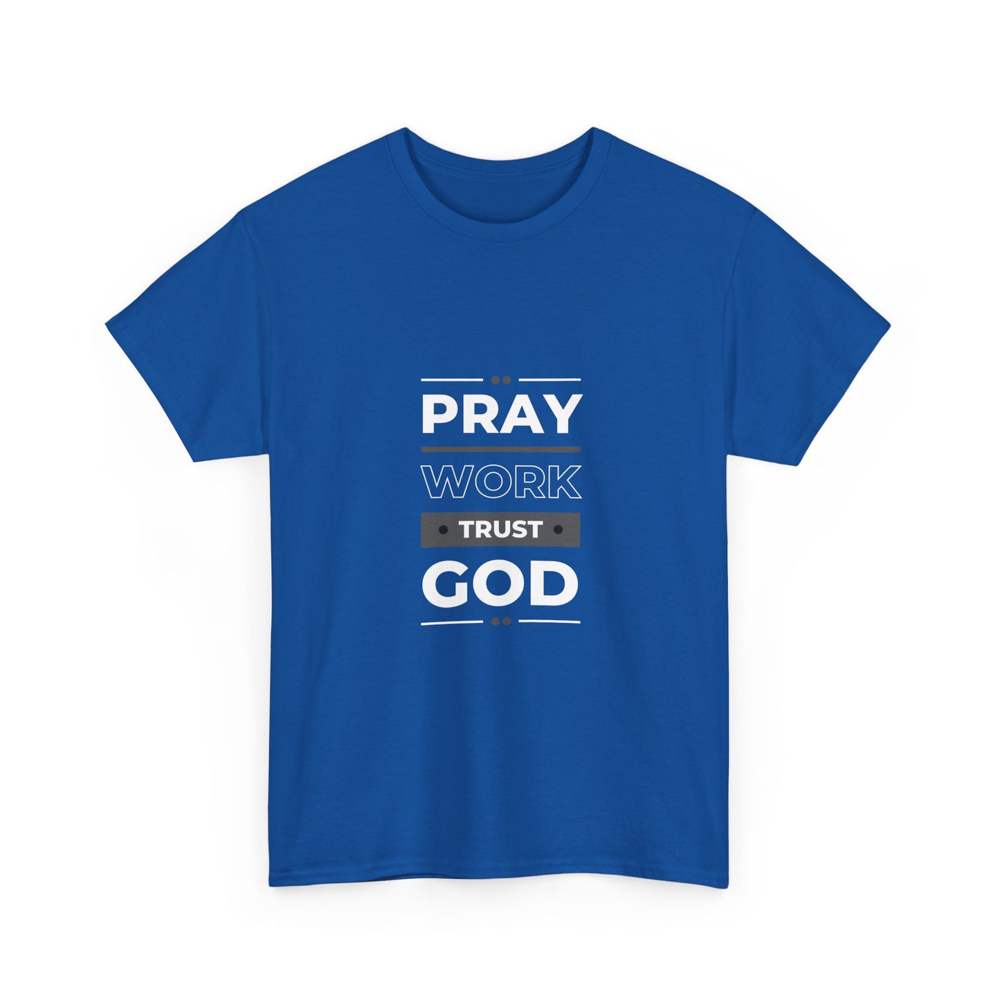 Inspirational Unisex Heavy Cotton Tee - Perfect for Faith, Motivation, Casual Wear, Gifts, Spirituality