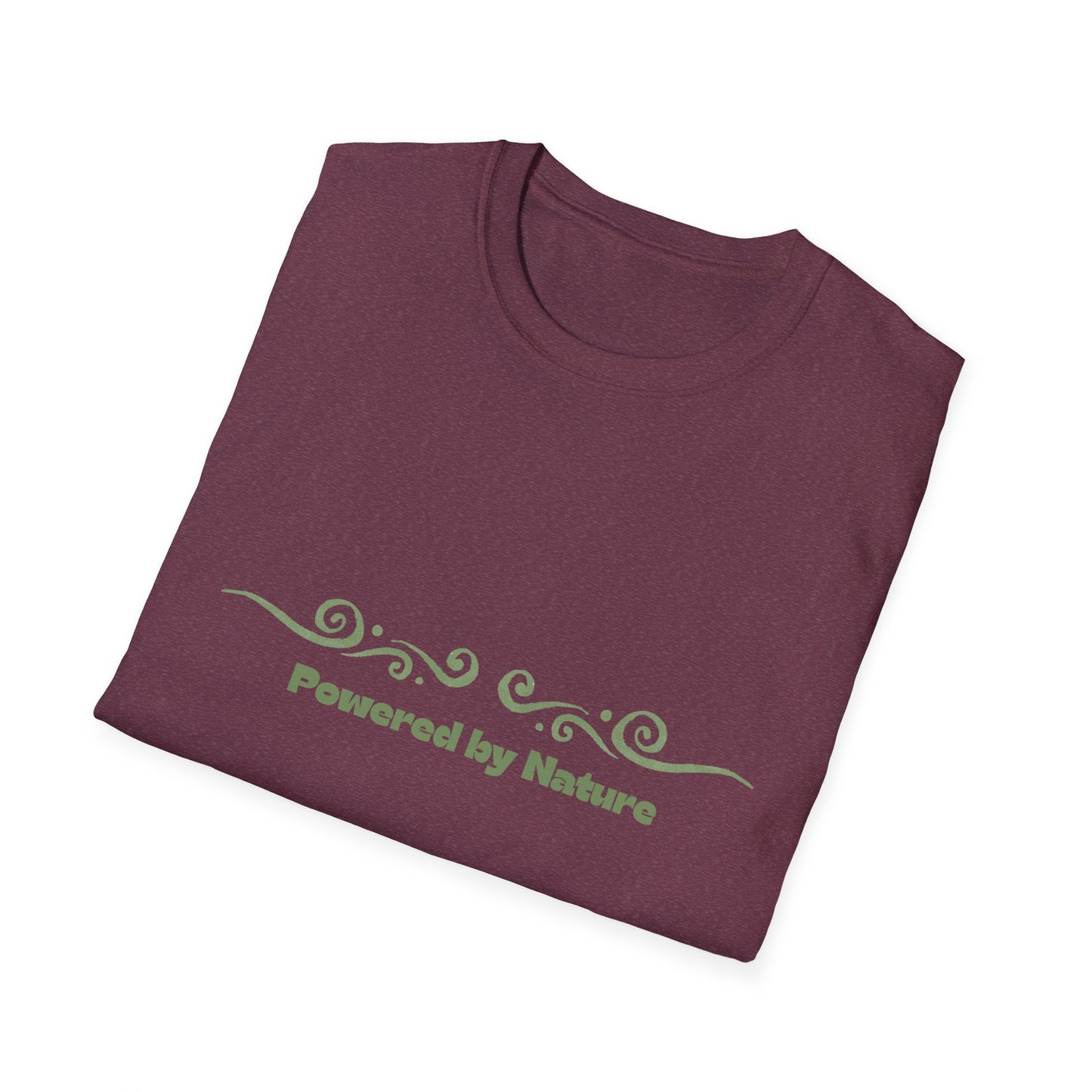 Nature-Inspired Unisex T-Shirt - "Powered by Nature" - Eco-friendly, Casual Wear, Gift for Nature Lovers, Earth Day Apparel, [...]