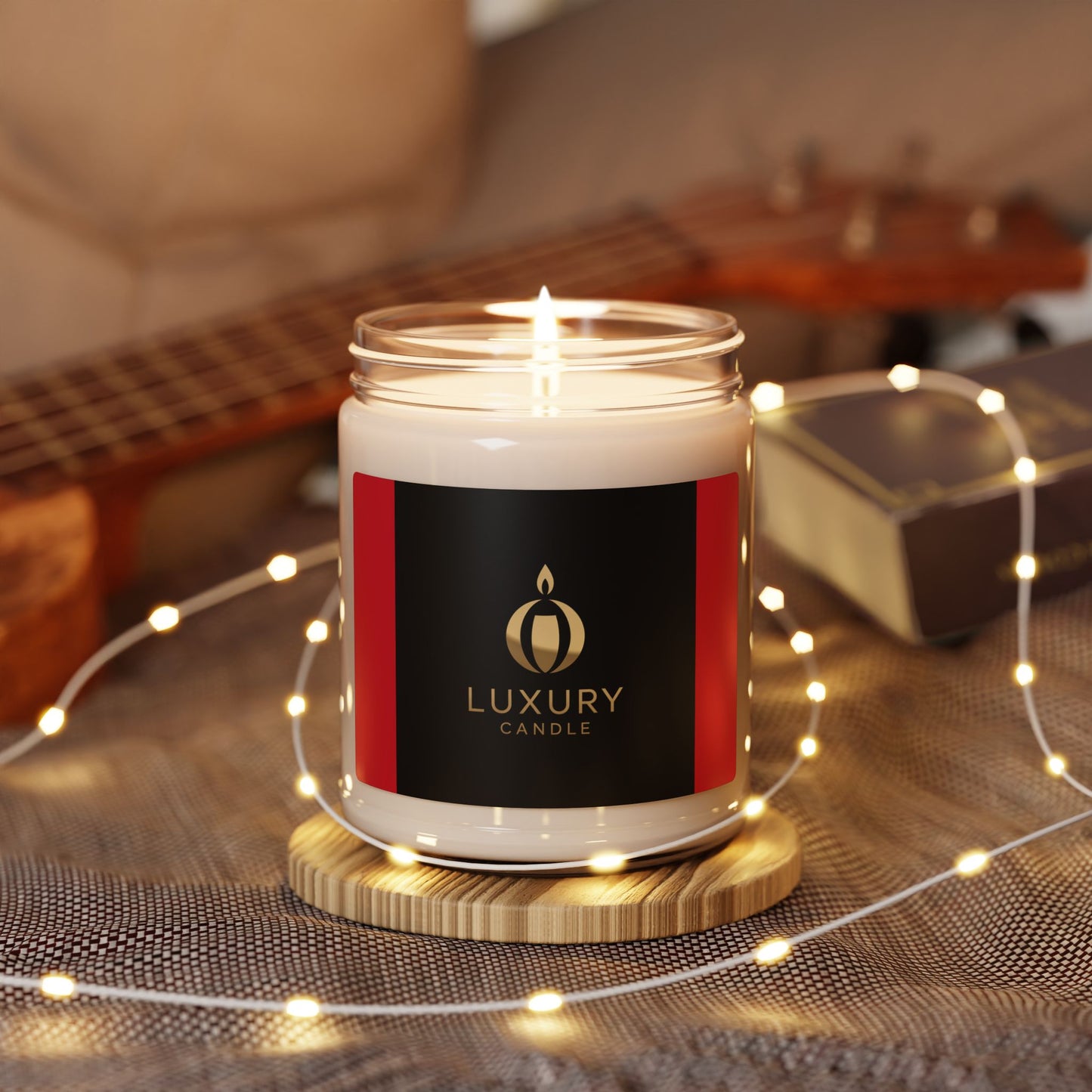 Luxury Scented Soy Candle - Relaxing Home Fragrance, Cozy Atmosphere for Gifts, Self-Care, Home Decor, and Celebrations