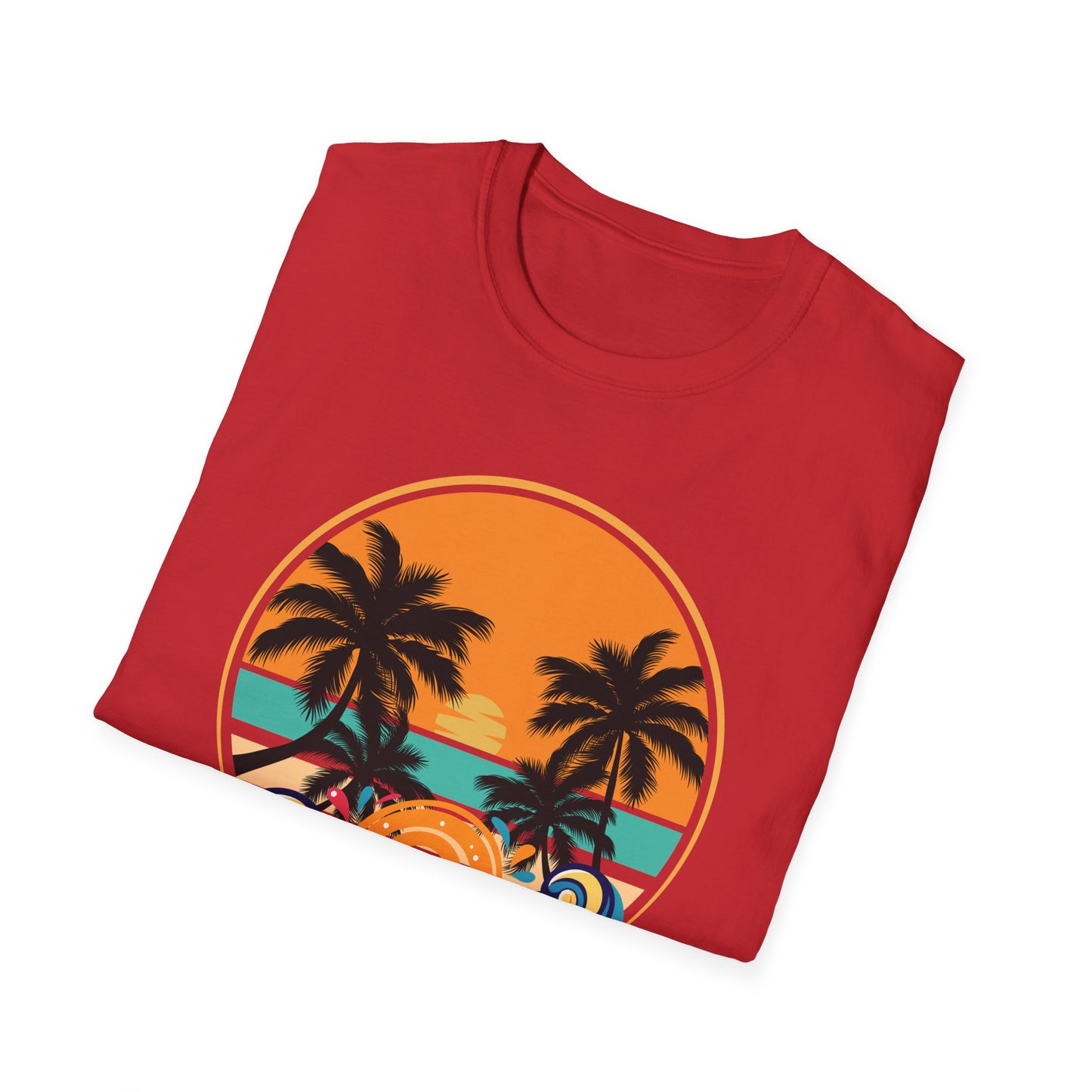 T-Shirt with Summer Vibes Graphic, Beach Lover Tee, Vacation Shirt, Fun Graphic Apparel, Sunshine Gift, Casual Summer Wear