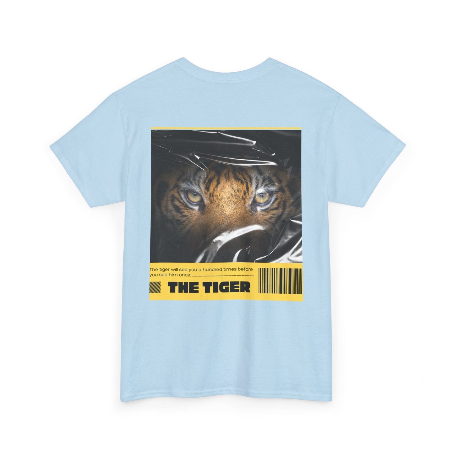 Fierce Tiger Graphic Tee, Unisex Cotton T-Shirt, Animal Lover Shirt, Wildlife Tee, Nature Enthusiast Gift