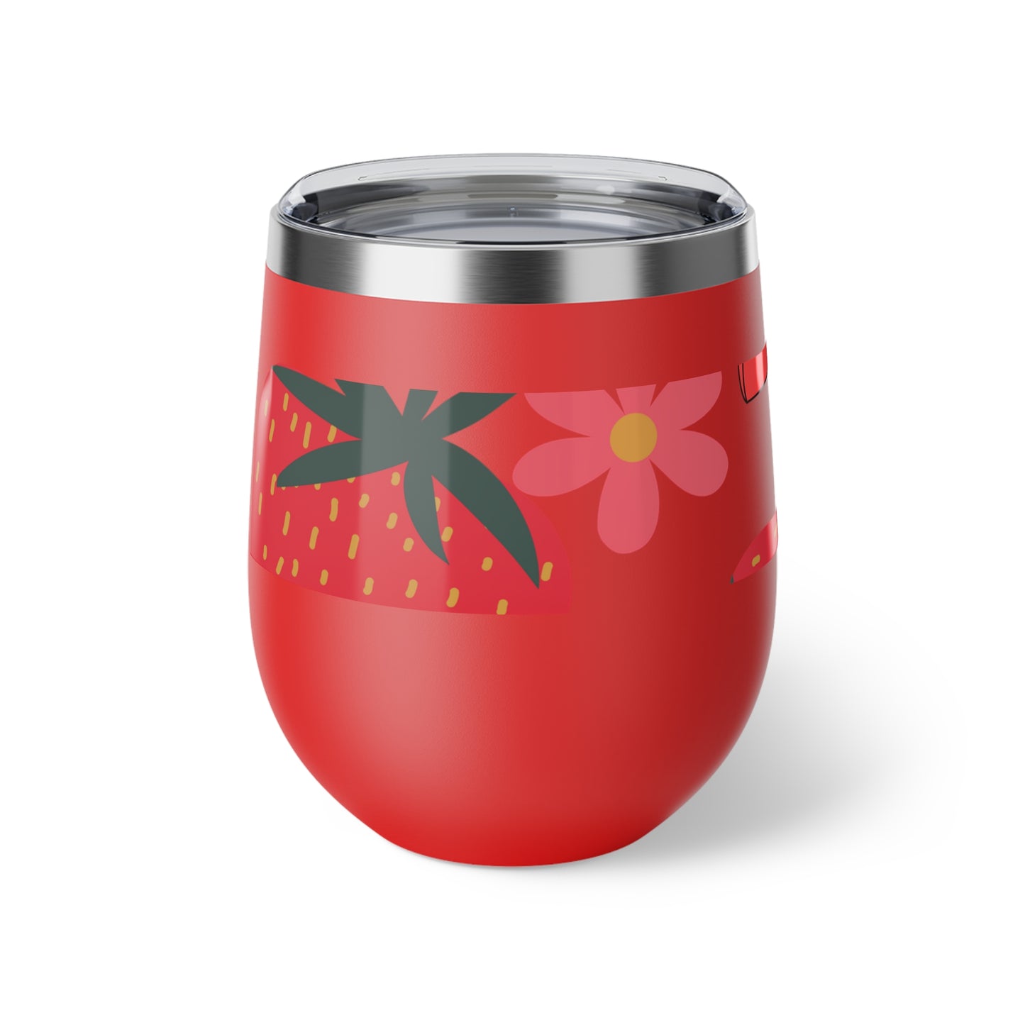Cute Floral Insulated Cup - Perfect for Summer Picnics, Coffee Lovers, Gifts for Her, Beach Days, Outdoor Adventures