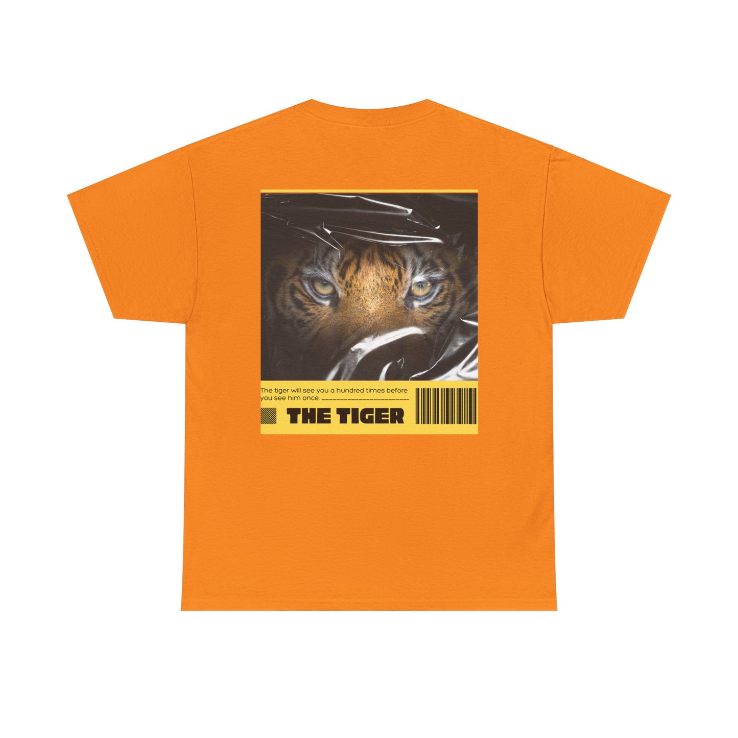 Fierce Tiger Graphic Tee, Unisex Cotton T-Shirt, Animal Lover Shirt, Wildlife Tee, Nature Enthusiast Gift