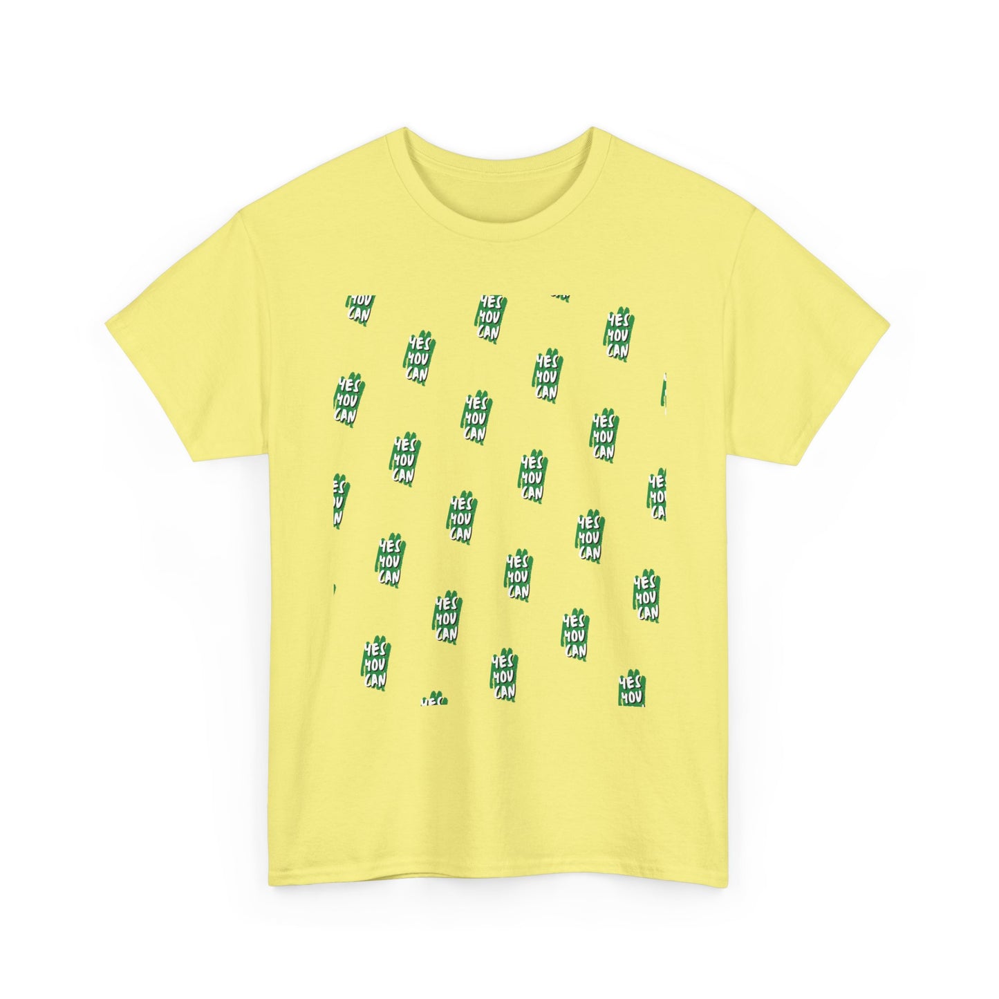 Cactus Pattern Unisex Heavy Cotton Tee - Casual Wear, Gift for Nature Lovers, Summer Fashion, Eco-Friendly Shirt, Relaxed Fit Tee