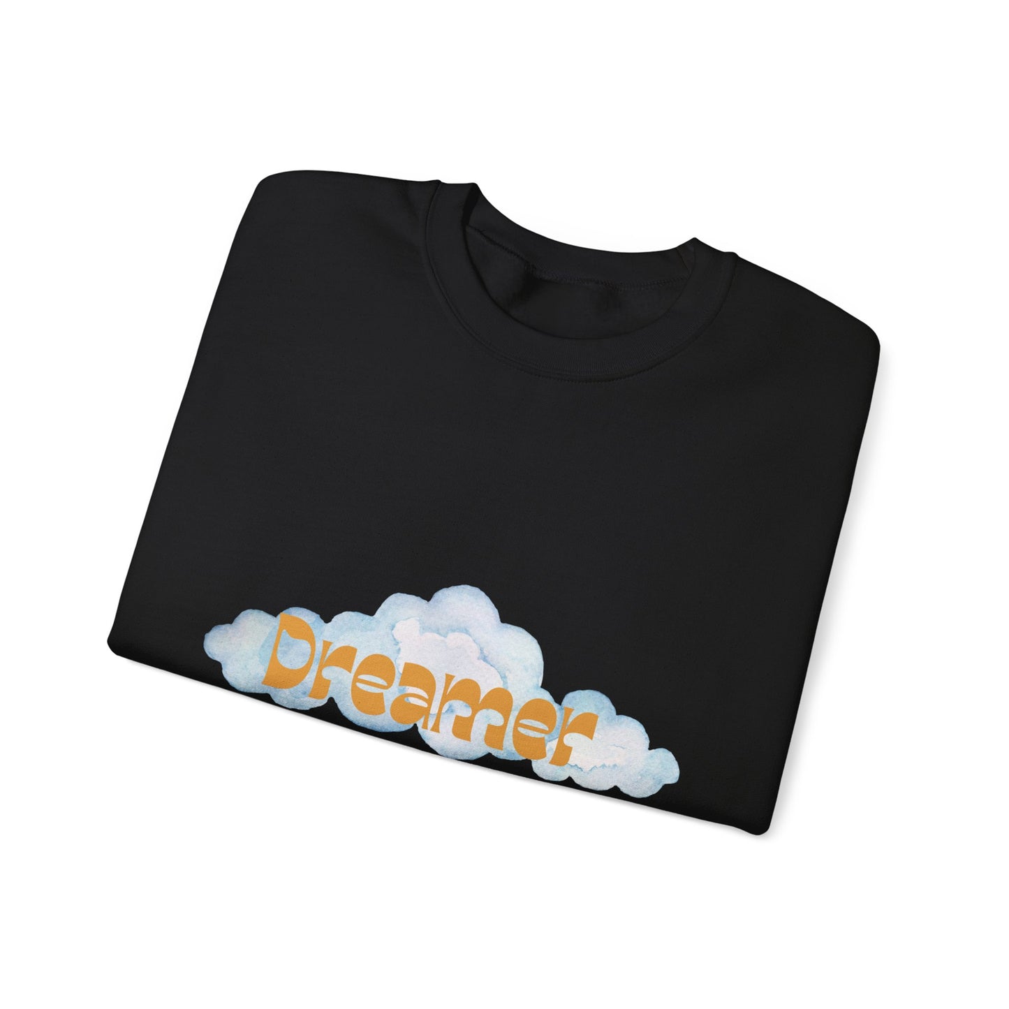 Dreamer Crewneck Sweatshirt | Cozy Relaxation | Gift for Dreamers | Fall/Winter Style | Inspirational Fashion
