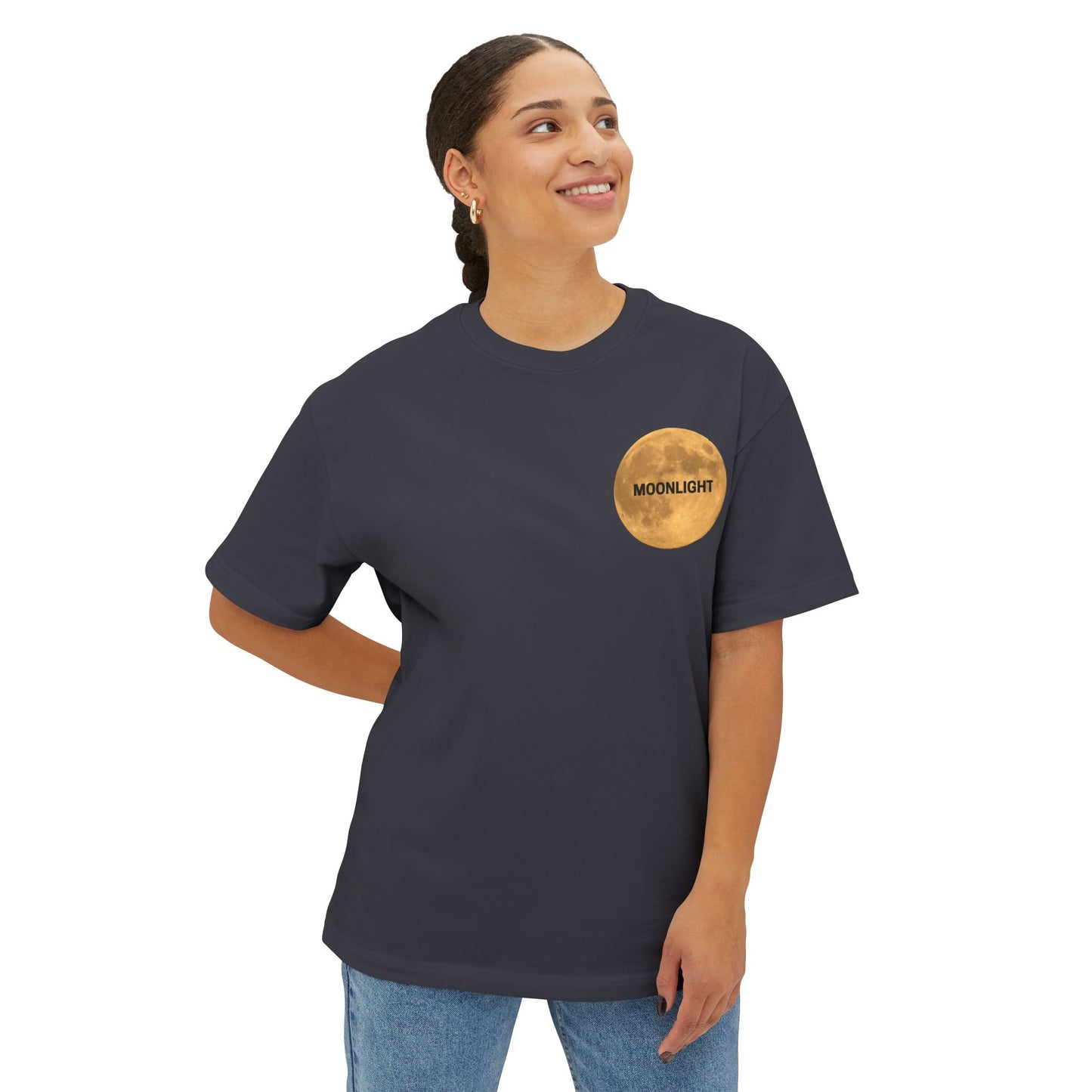 Unisex Oversized Boxy Tee with Inspirational Messages - Perfect for Casual Wear, Gifts, and Self-Expression