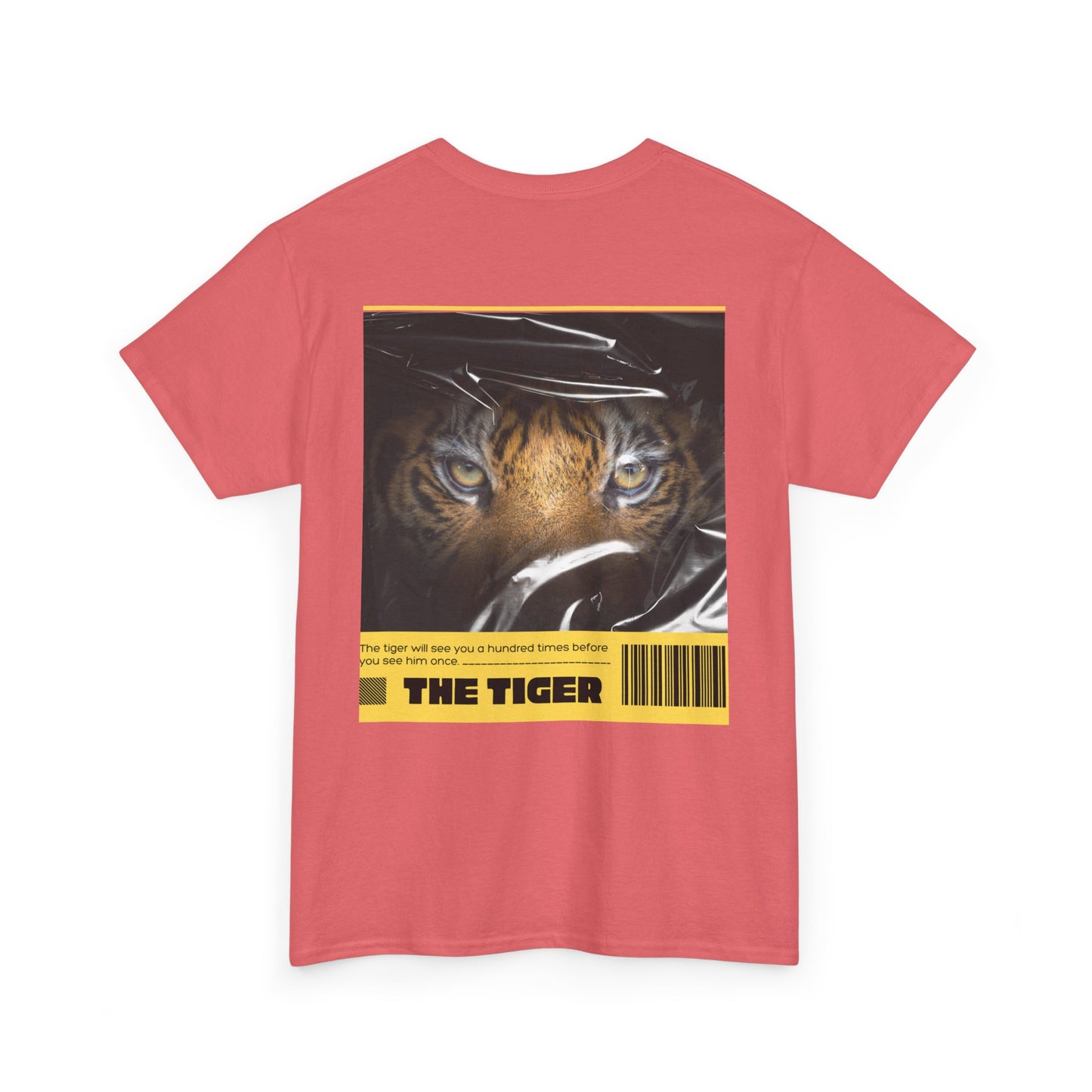 Fierce Tiger Graphic Tee, Unisex Cotton T-Shirt, Animal Lover Shirt, Wildlife Tee, Nature Enthusiast Gift