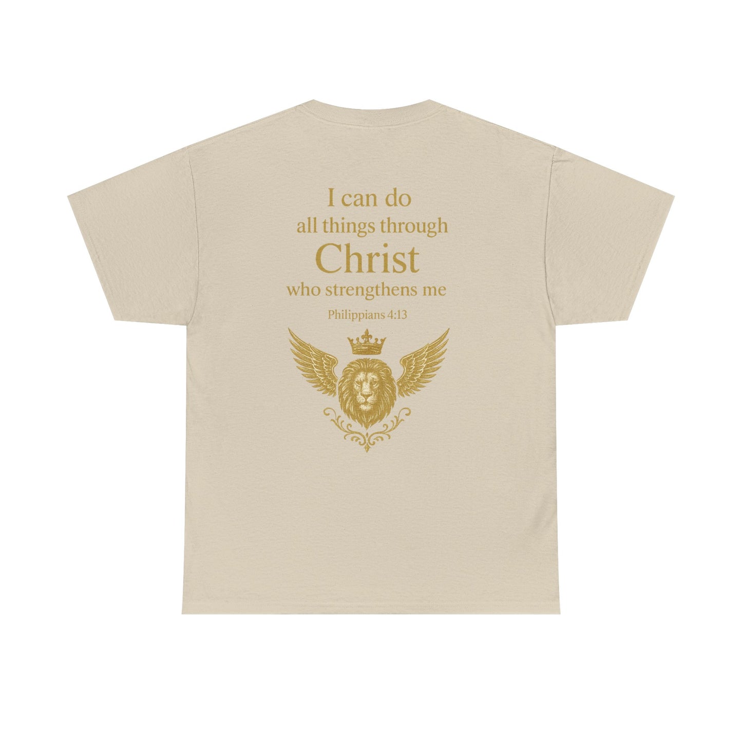 Inspirational Unisex T-Shirt - Spiritual Strength, Faith Apparel, Bible Verse Tee, Motivational Gift, Christian Wear