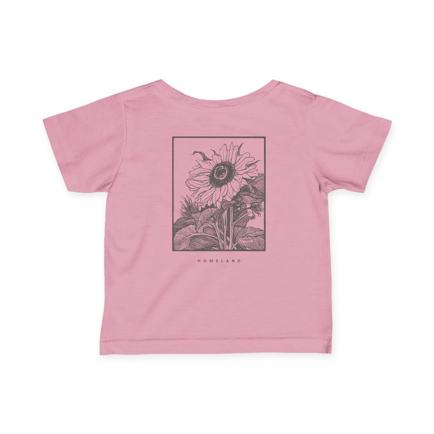 Sunflower Infant Tee, Baby Shirt, Toddler Outfit, Cute Gift for New Parents, Spring Fashion, Flower Design Tee