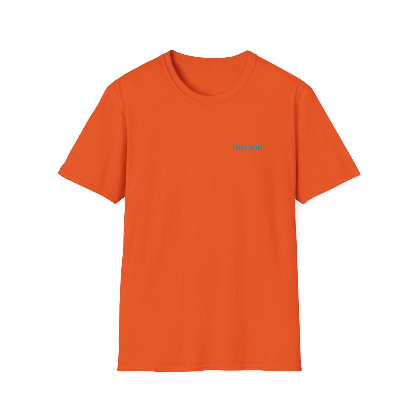 Water Wave Unisex Softstyle T-Shirt | Eco-Friendly, Casual Wear, Gift for Water Lovers, Summer Style, Nature Tees