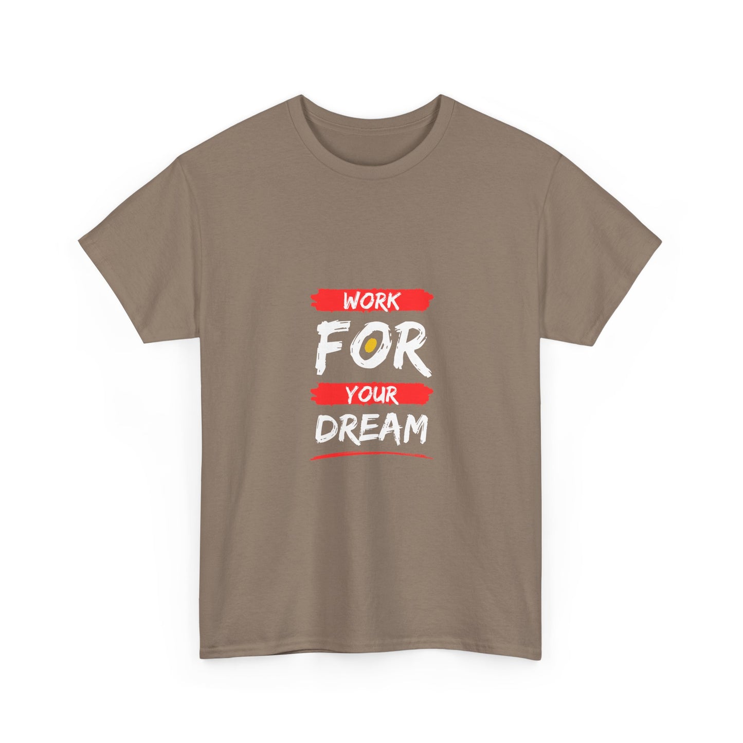 Motivational Tee - Work for Your Dream, Inspirational Shirt, Gift for Dreamers, Unisex Cotton Tee, Life Goals Apparel, Positive Vibes [...]
