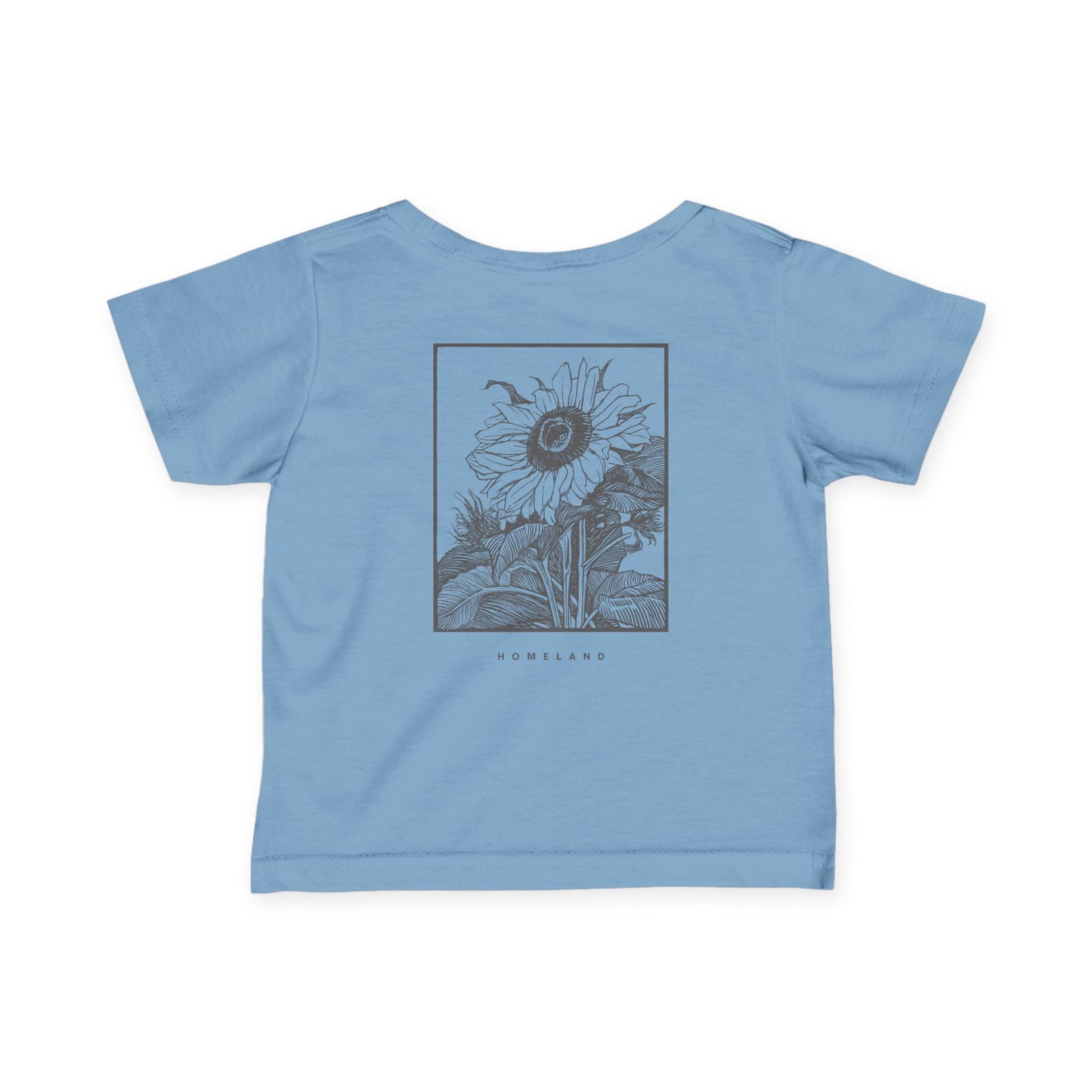 Sunflower Infant Tee, Baby Shirt, Toddler Outfit, Cute Gift for New Parents, Spring Fashion, Flower Design Tee