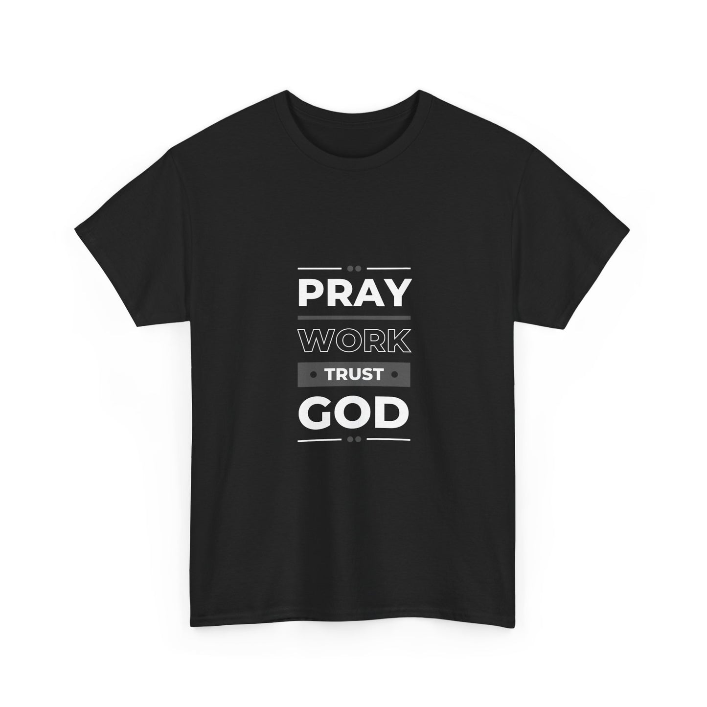 Inspirational Unisex Heavy Cotton Tee - Perfect for Faith, Motivation, Casual Wear, Gifts, Spirituality