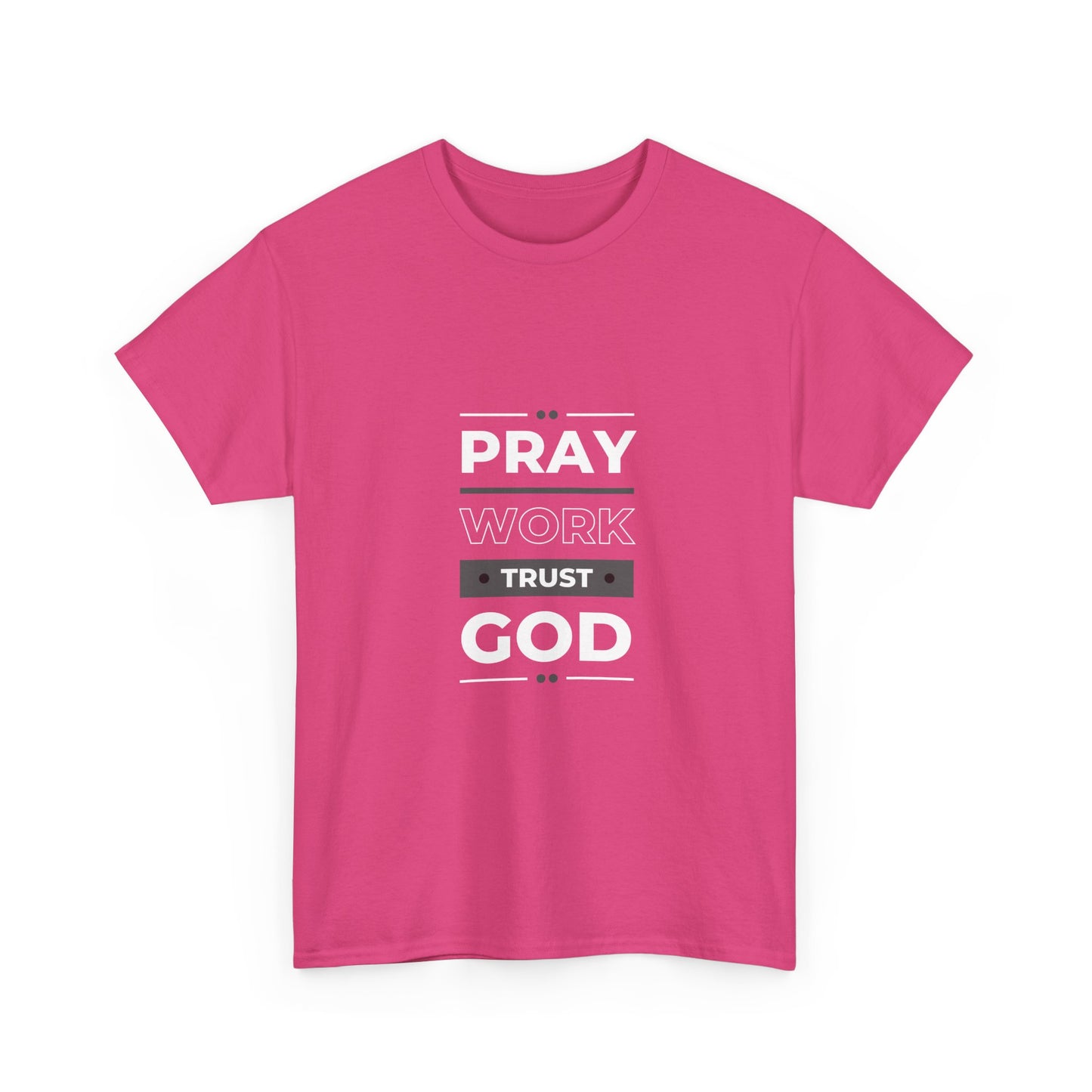 Inspirational Unisex Heavy Cotton Tee - Perfect for Faith, Motivation, Casual Wear, Gifts, Spirituality