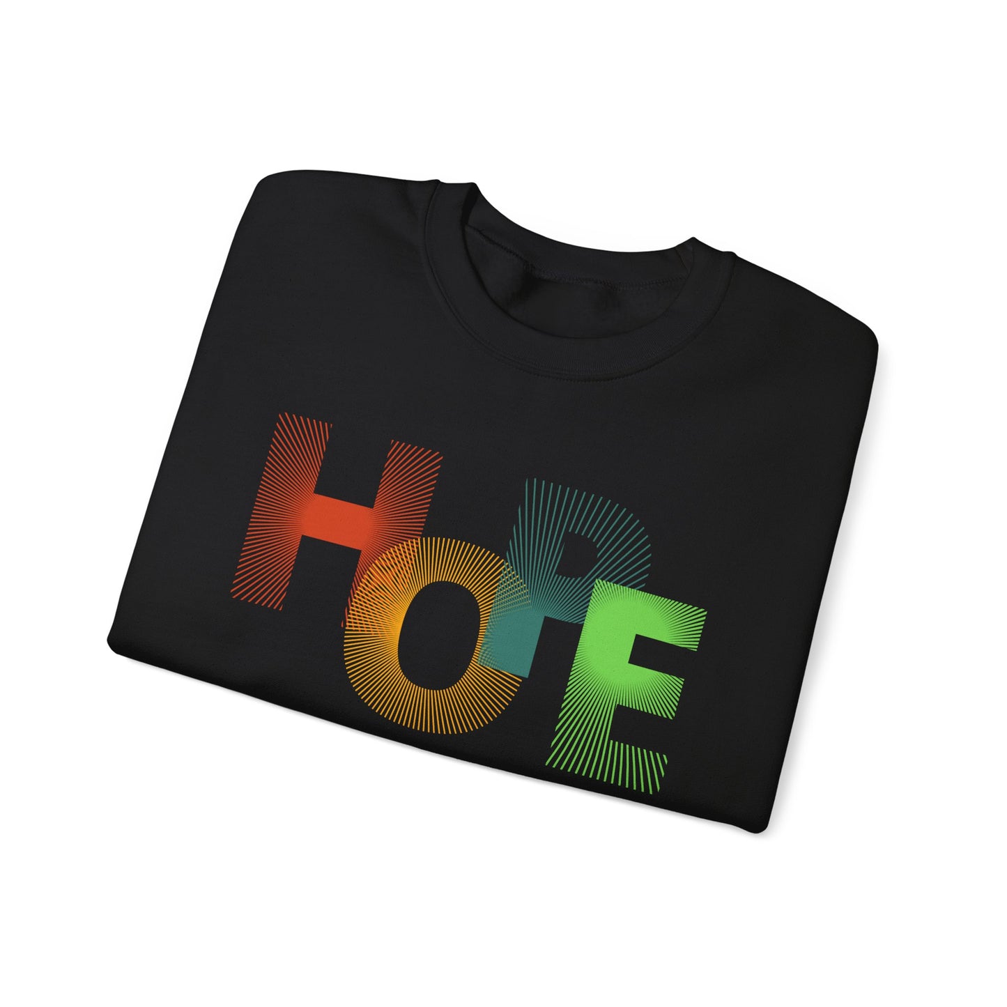 Unisex Hope Sweatshirt, Cozy Crewneck, Gift for Her/Him, Inspirational Apparel, Perfect for Spring