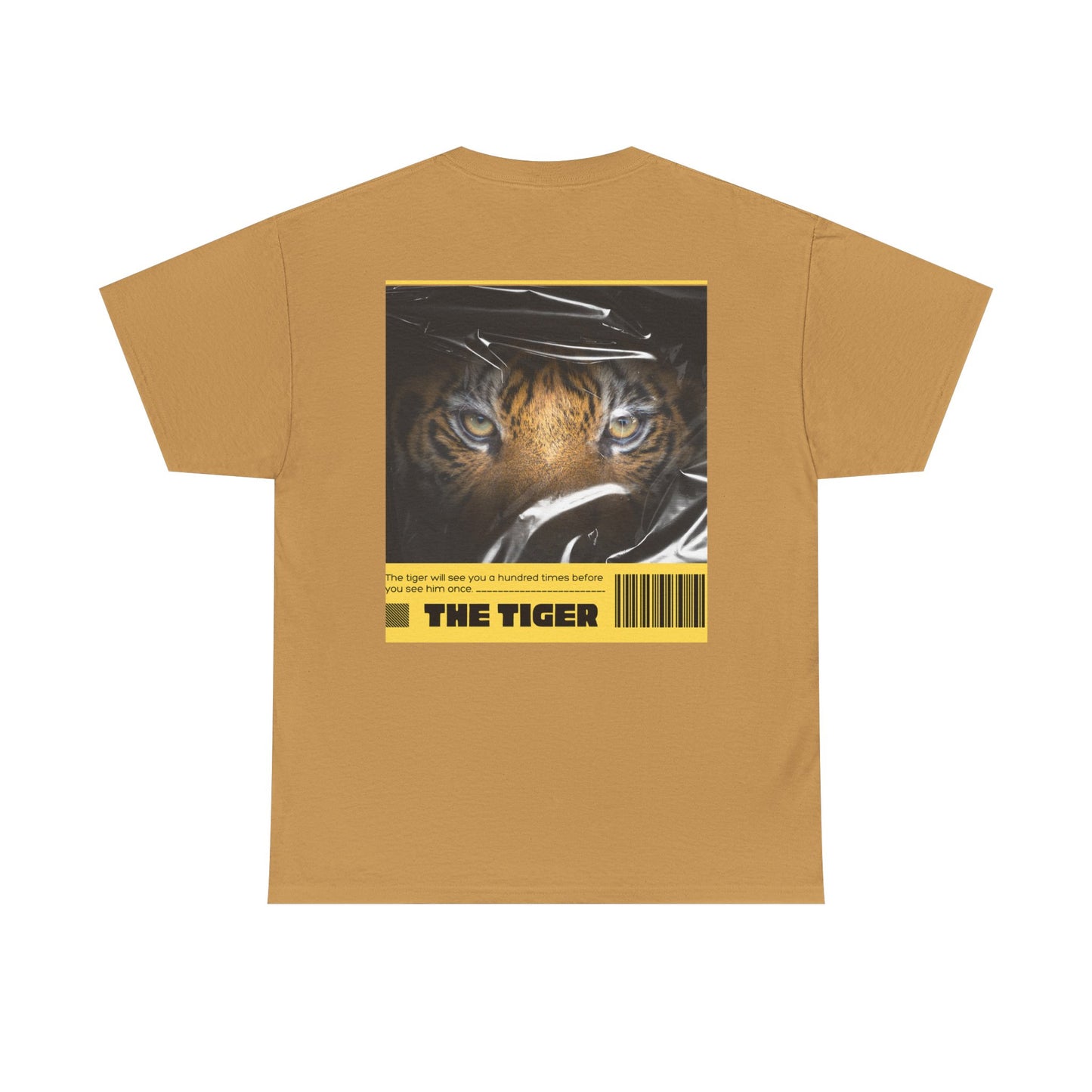 Fierce Tiger Graphic Tee, Unisex Cotton T-Shirt, Animal Lover Shirt, Wildlife Tee, Nature Enthusiast Gift