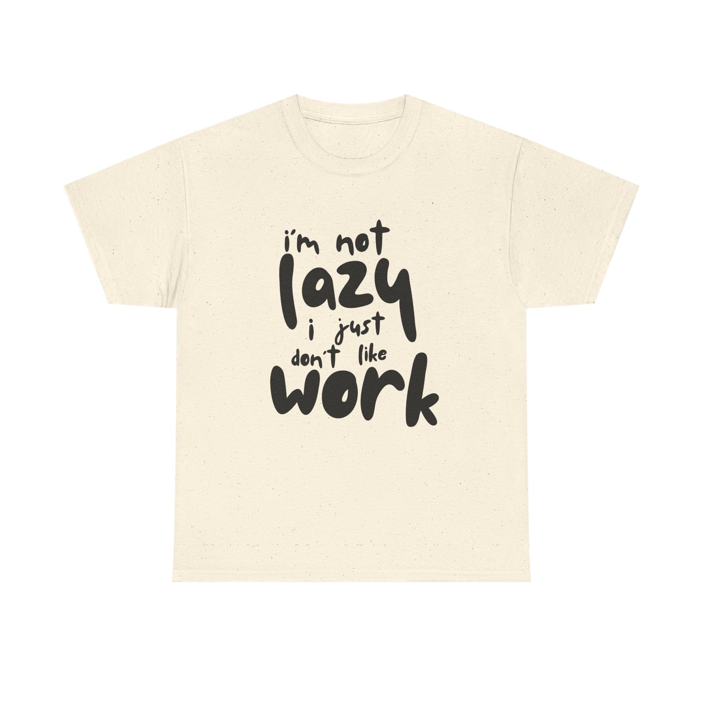 Lazy Humor Unisex Cotton Tee – Perfect for Casual Wear, Gifts, Lazy Days, and Everyday Laughs, Fun Quotes T-shirt, Relaxed Style Tee